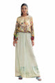 2 Piece Unstitched Printed Silk Suit
