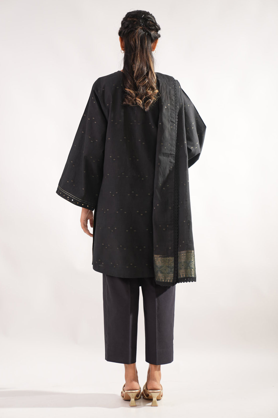 Unstitched Jacquard Cotton 3 Piece88186