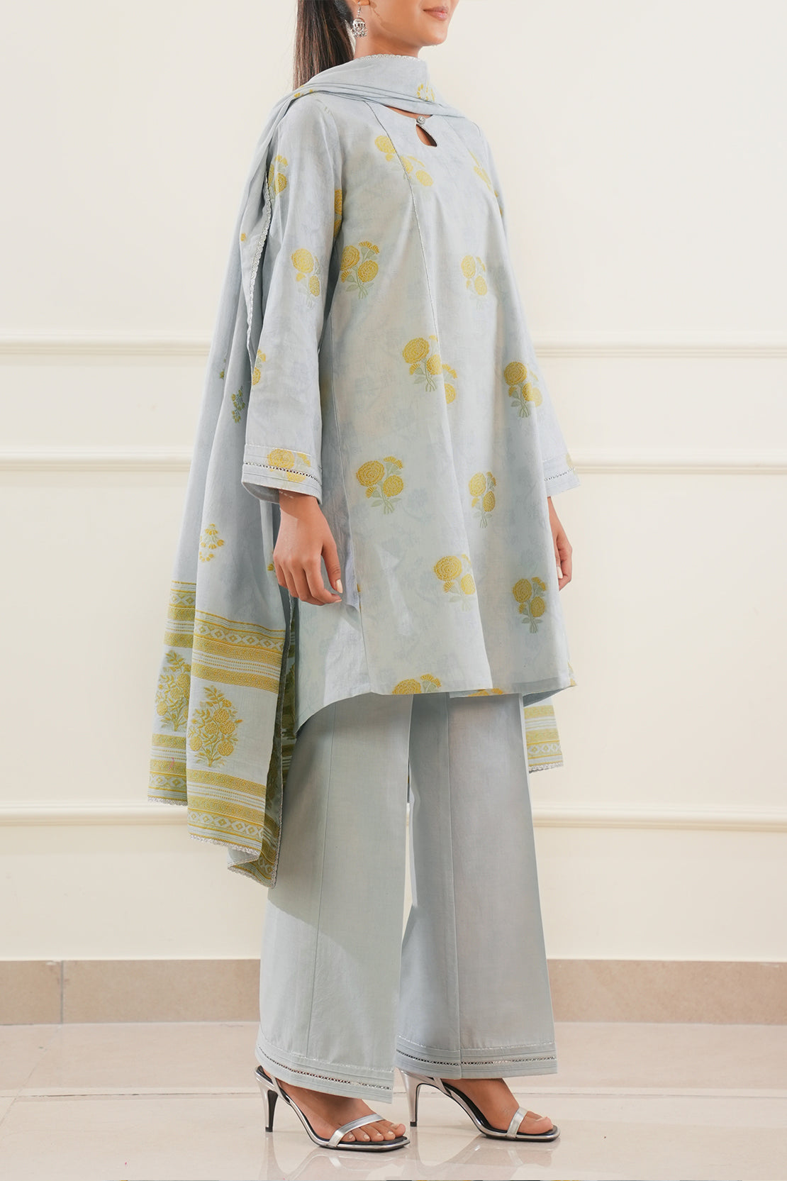 Unstitched Jacquard Cotton 3 Piece80287