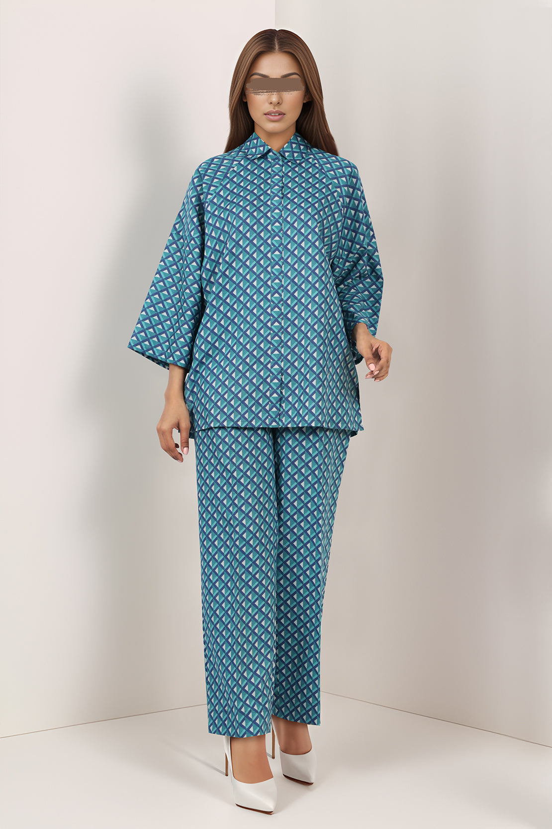 Unstitched Printed Cotton Khaddar 2 Piece (Shirt/Trouser)62732