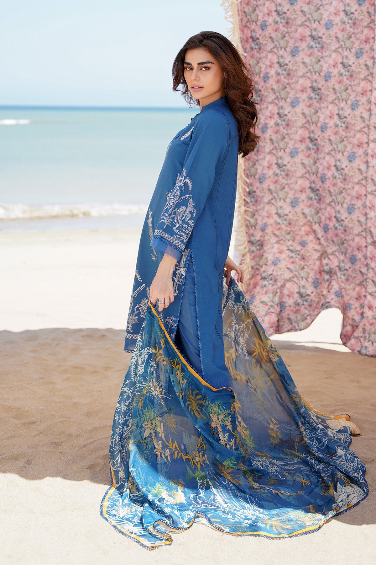 Embroidered Lawn 3 Piece