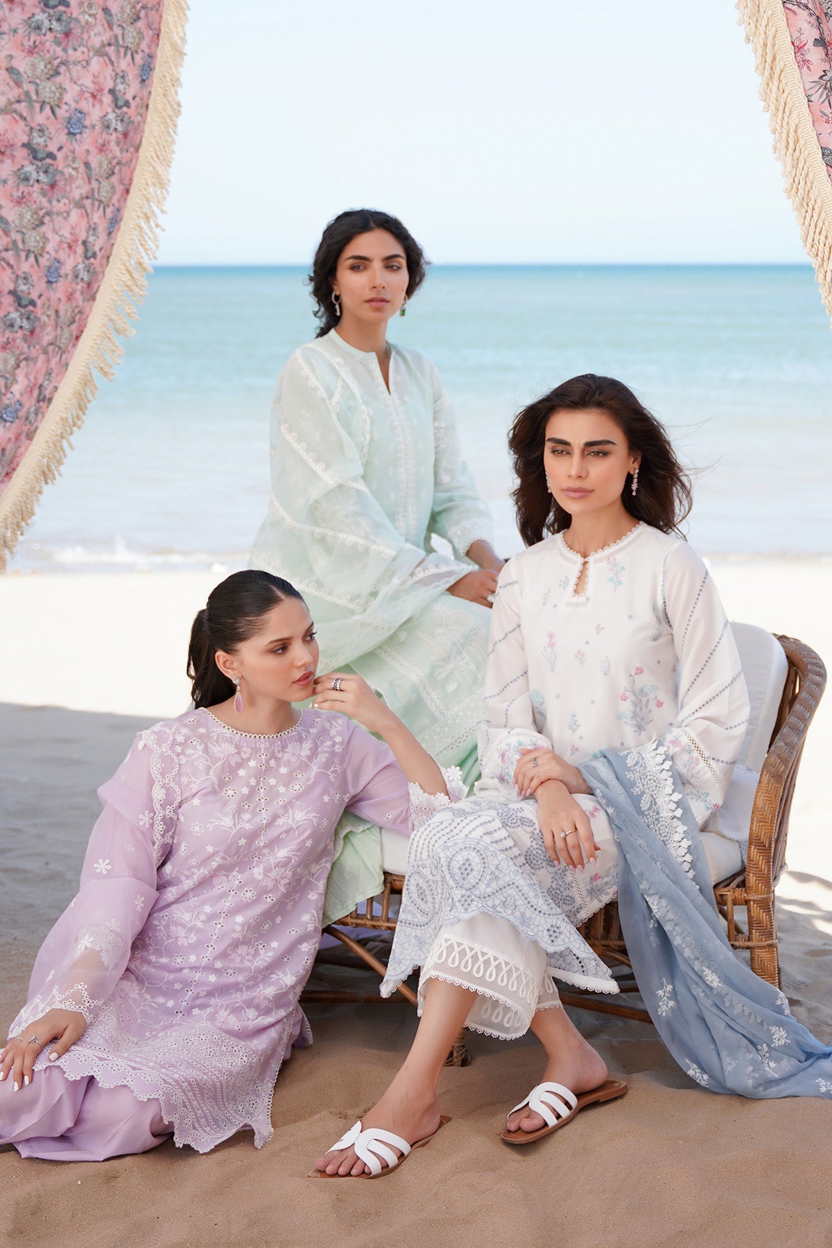 Chikankari 3 Piece