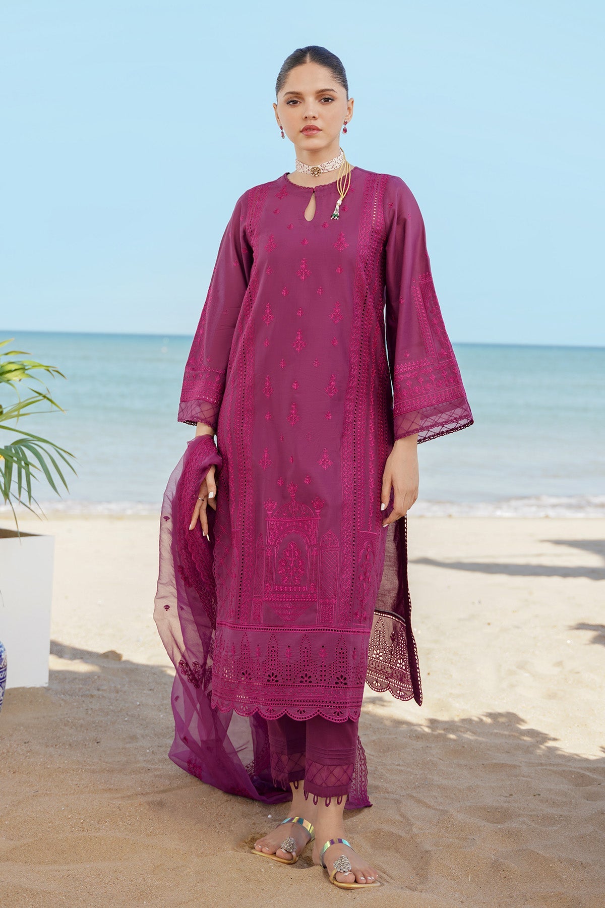 Chikankari 3 Piece