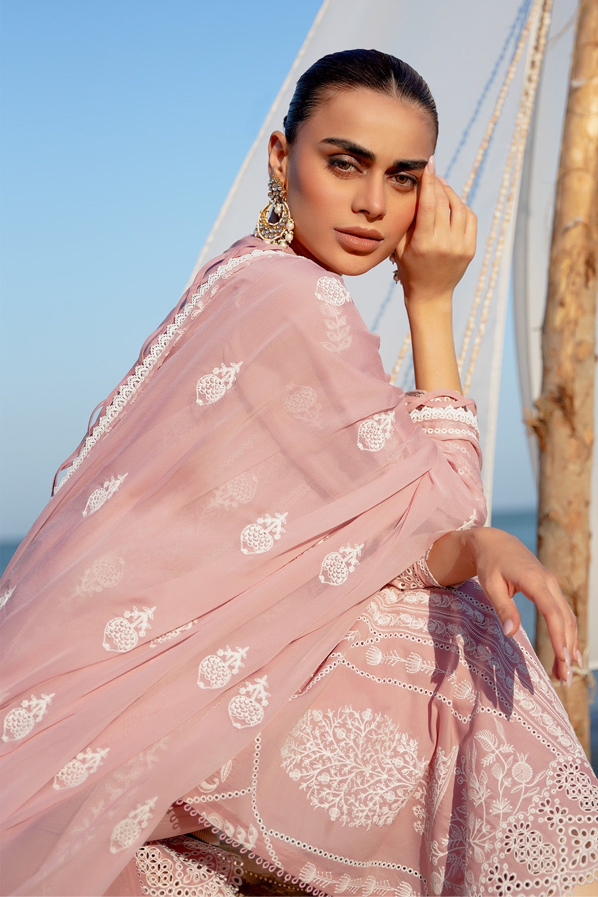 Chikankari 3 Piece