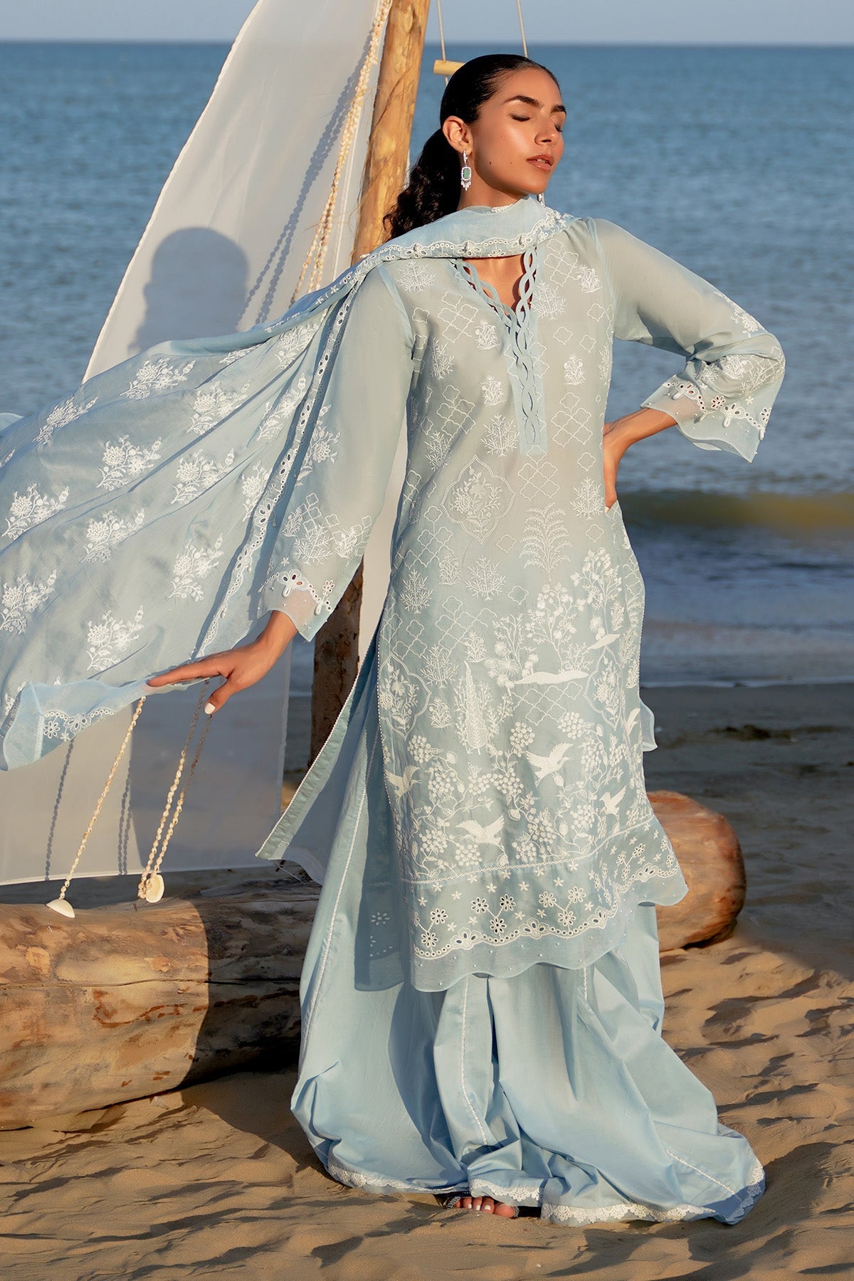 Chikankari 3 Piece