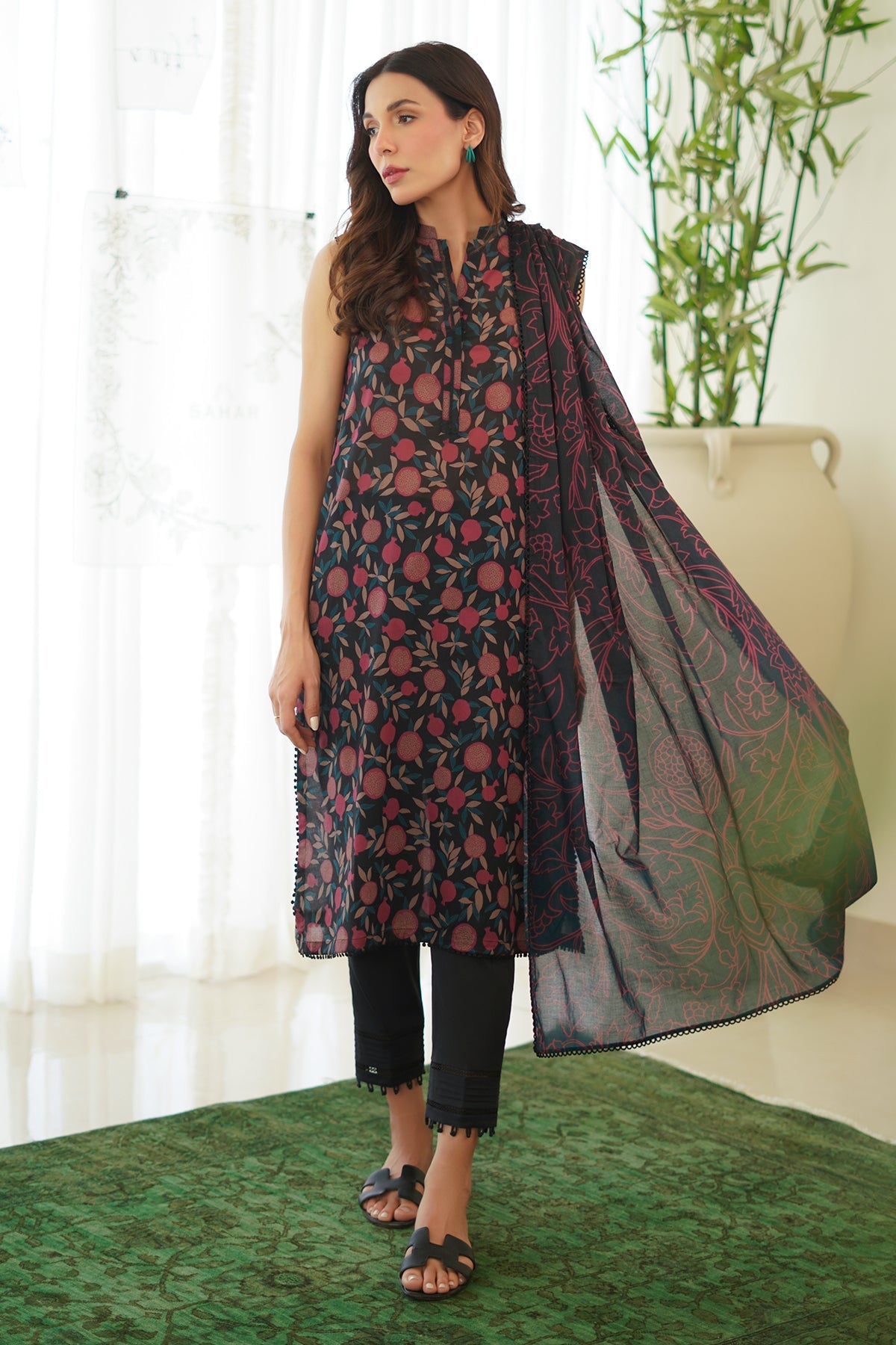 Printed Lawn 3 Piece