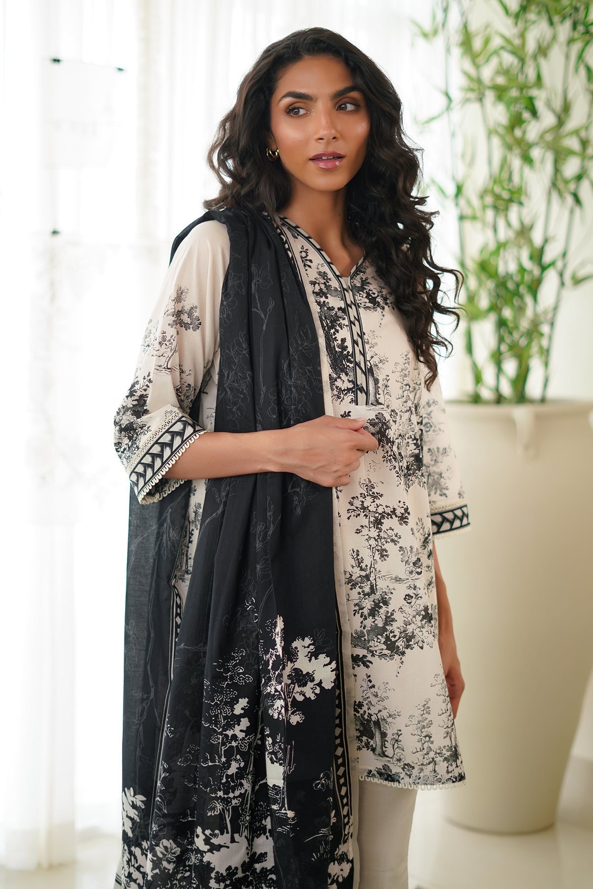 Printed Lawn 3 Piece
