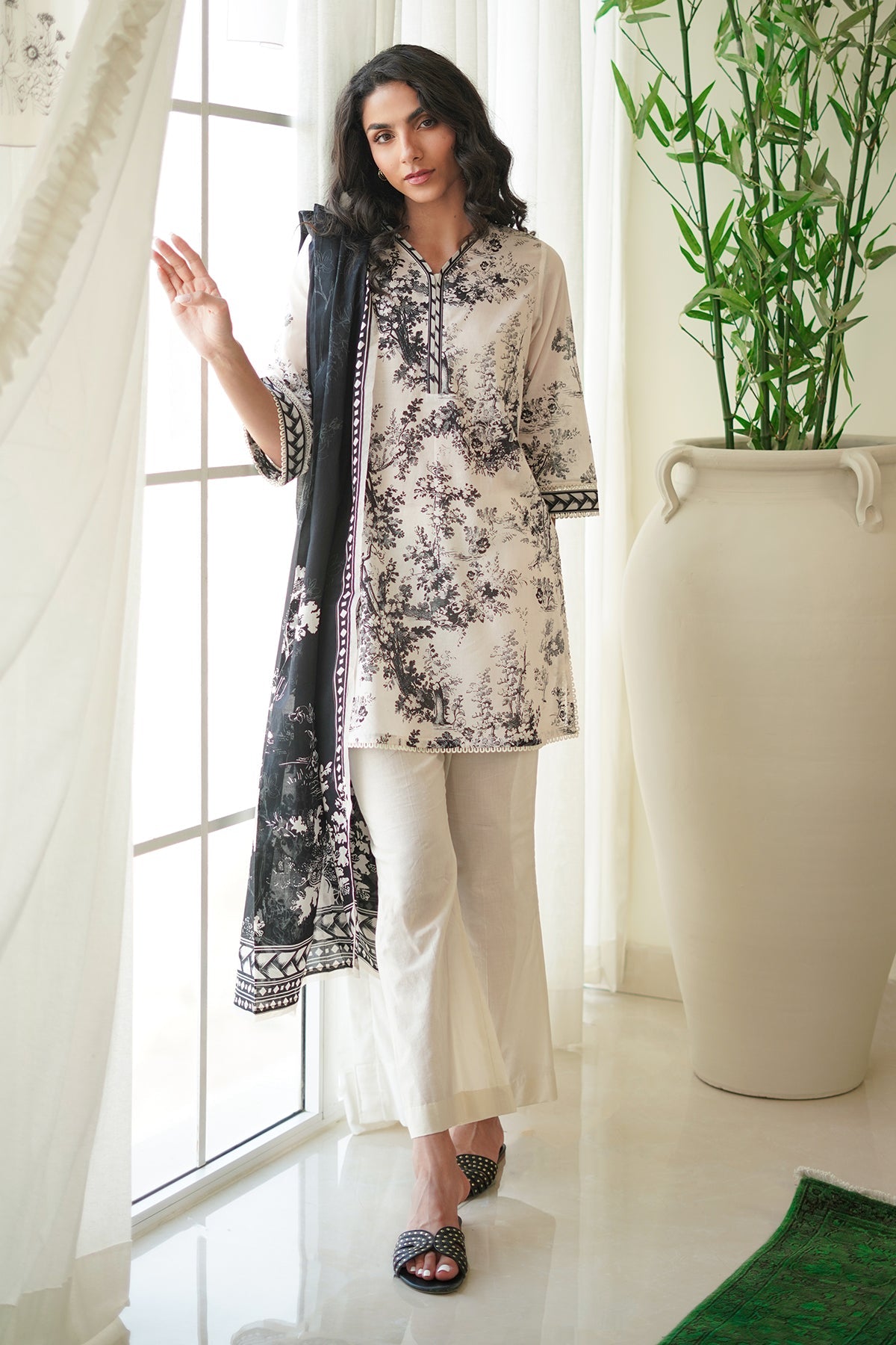Printed Lawn 3 Piece