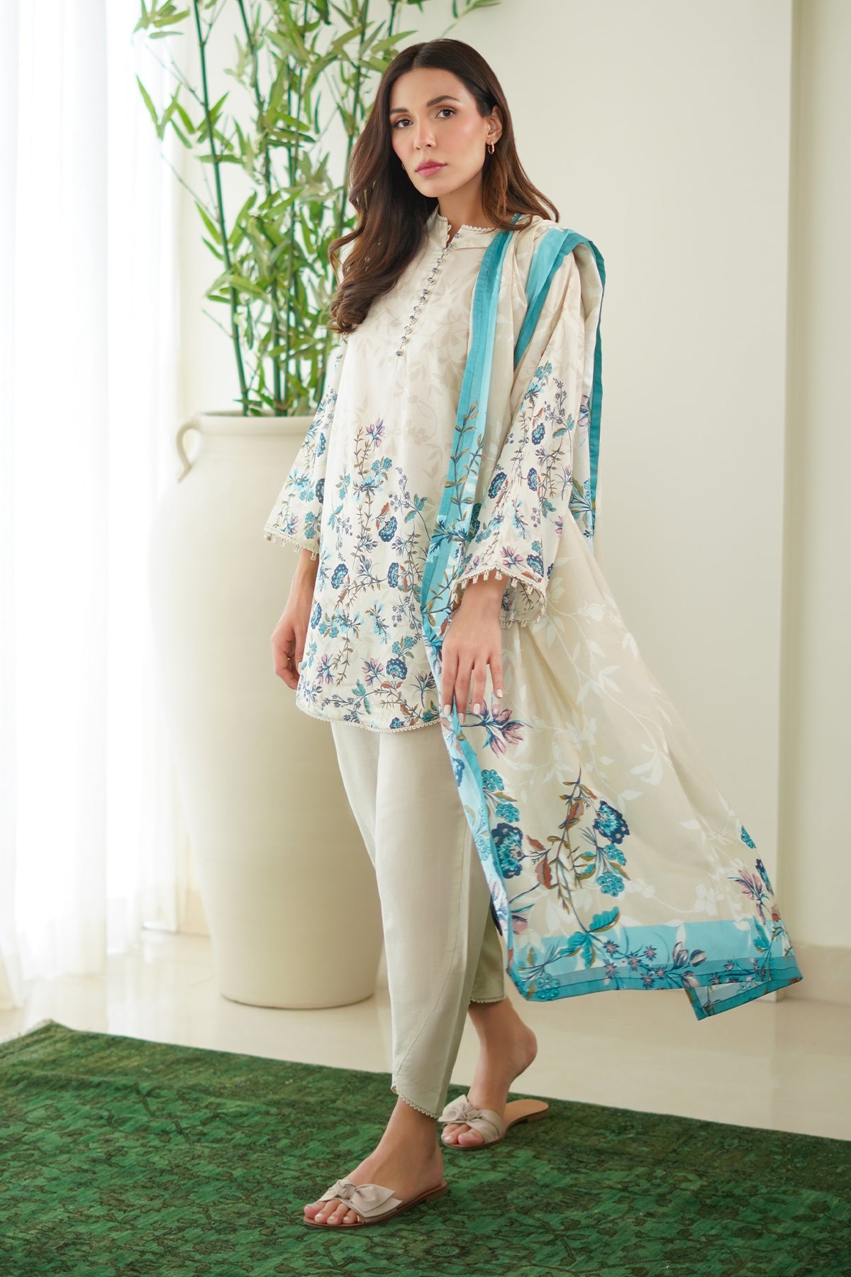 Printed Lawn 3 Piece