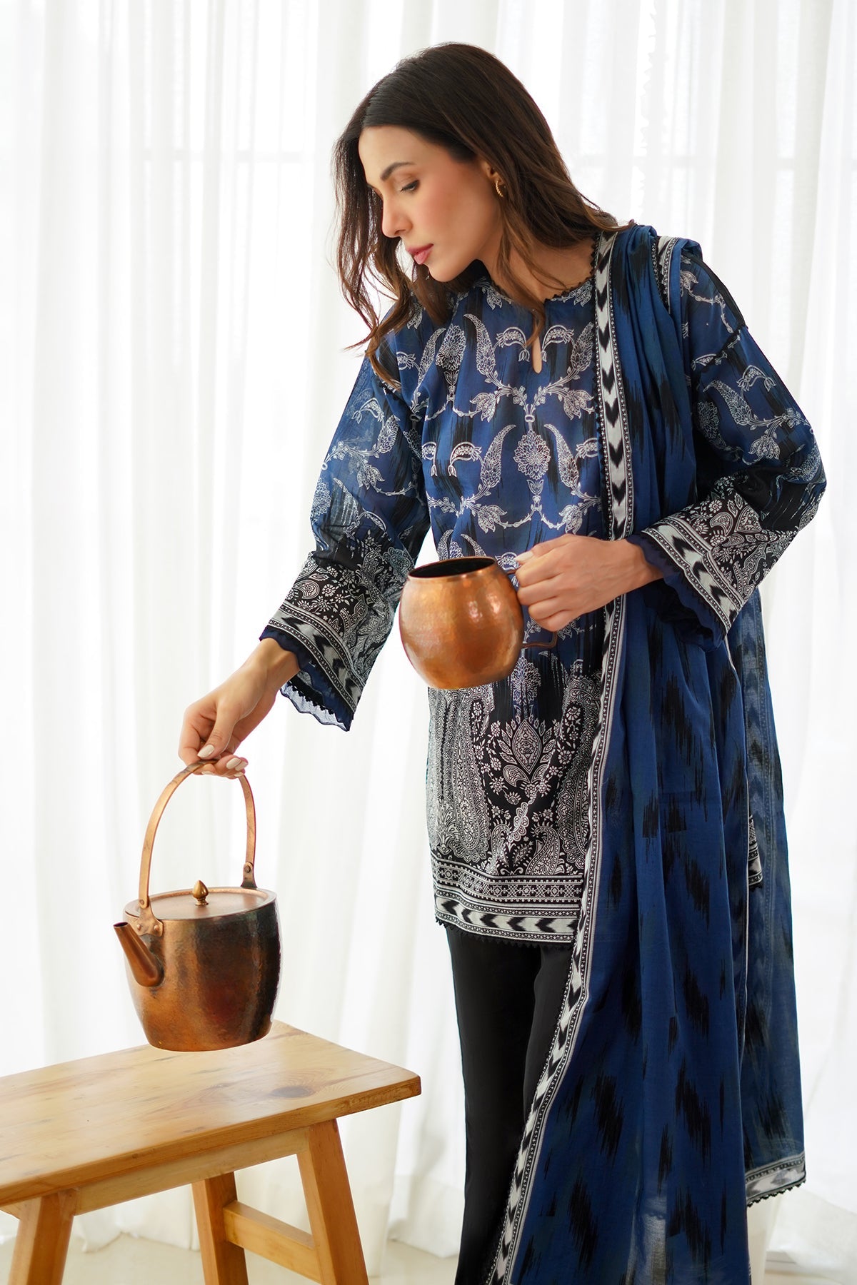 Printed Lawn 3 Piece