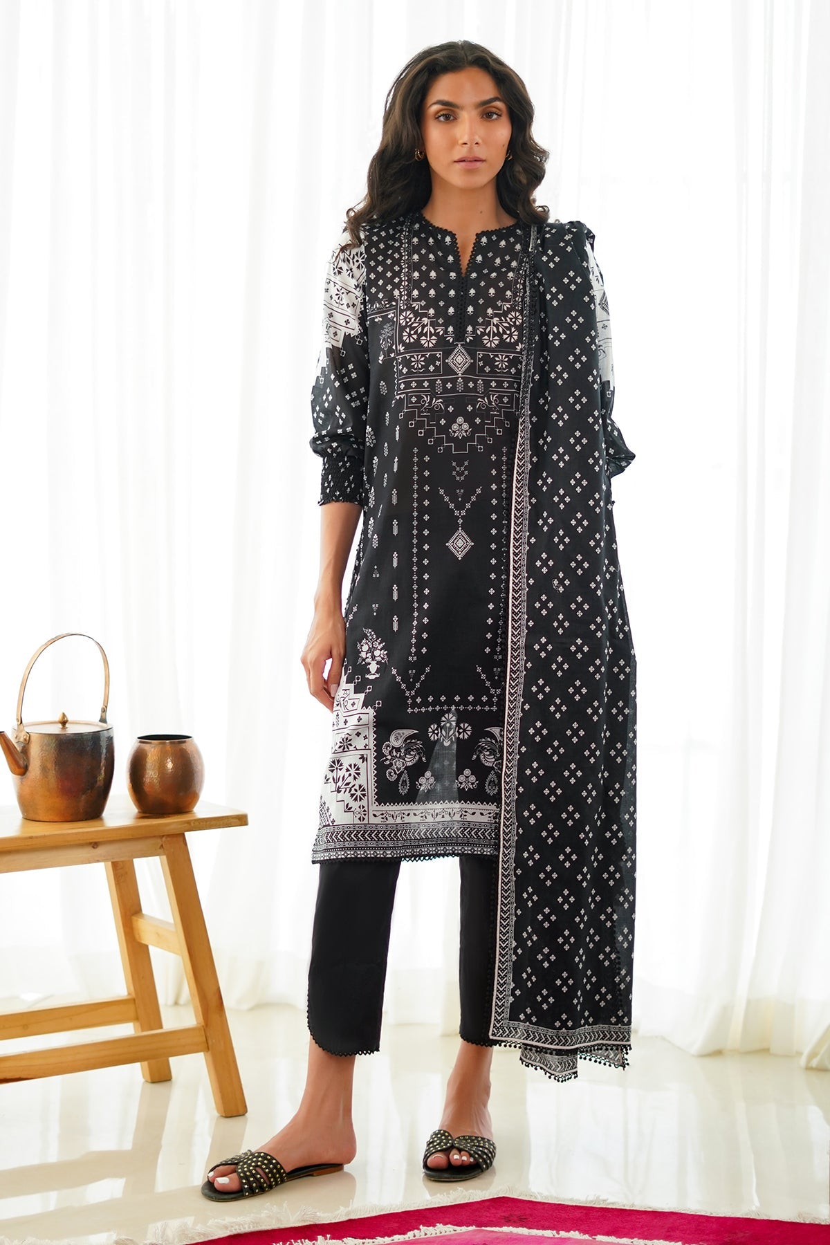 Printed Lawn 3 Piece
