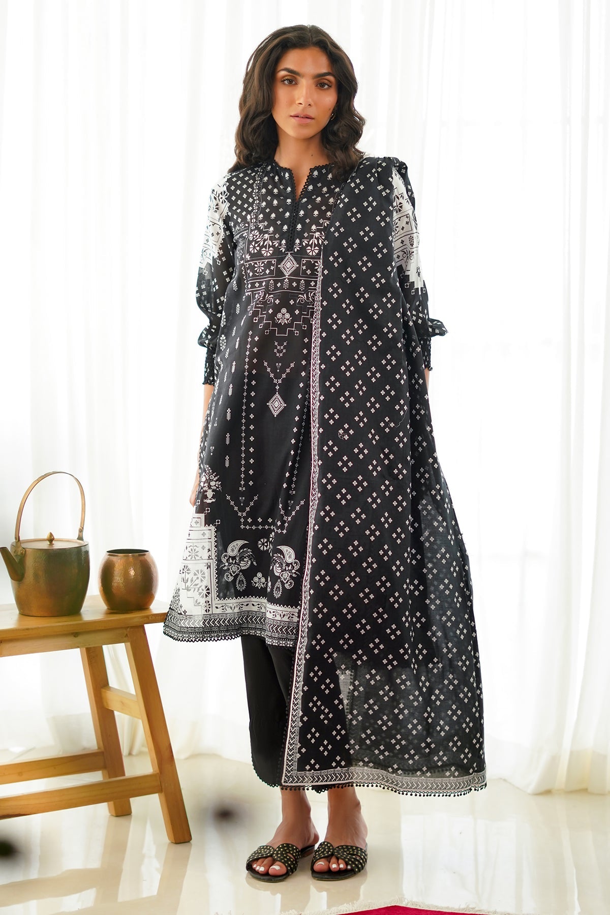 Printed Lawn 3 Piece