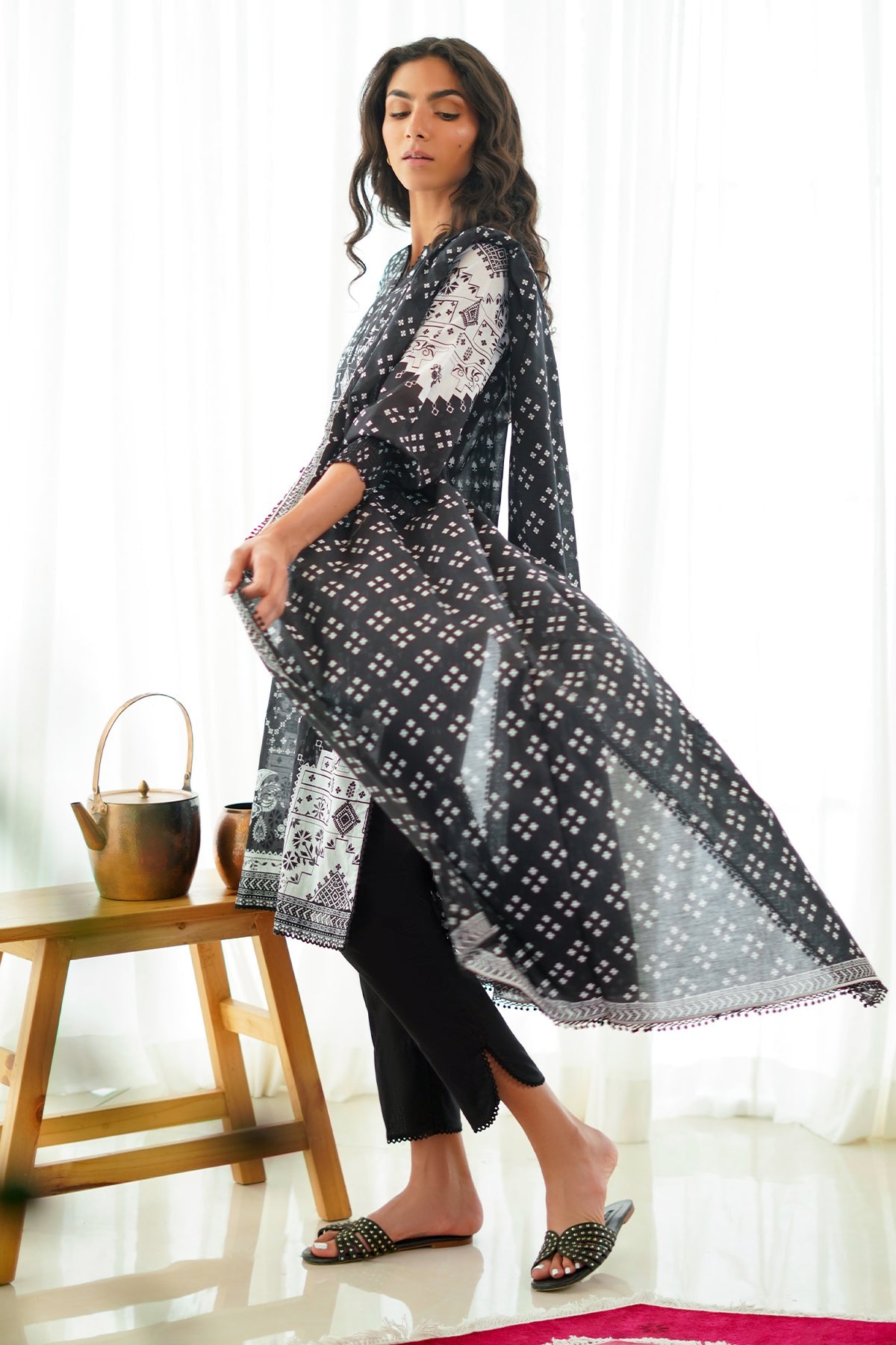 Printed Lawn 3 Piece