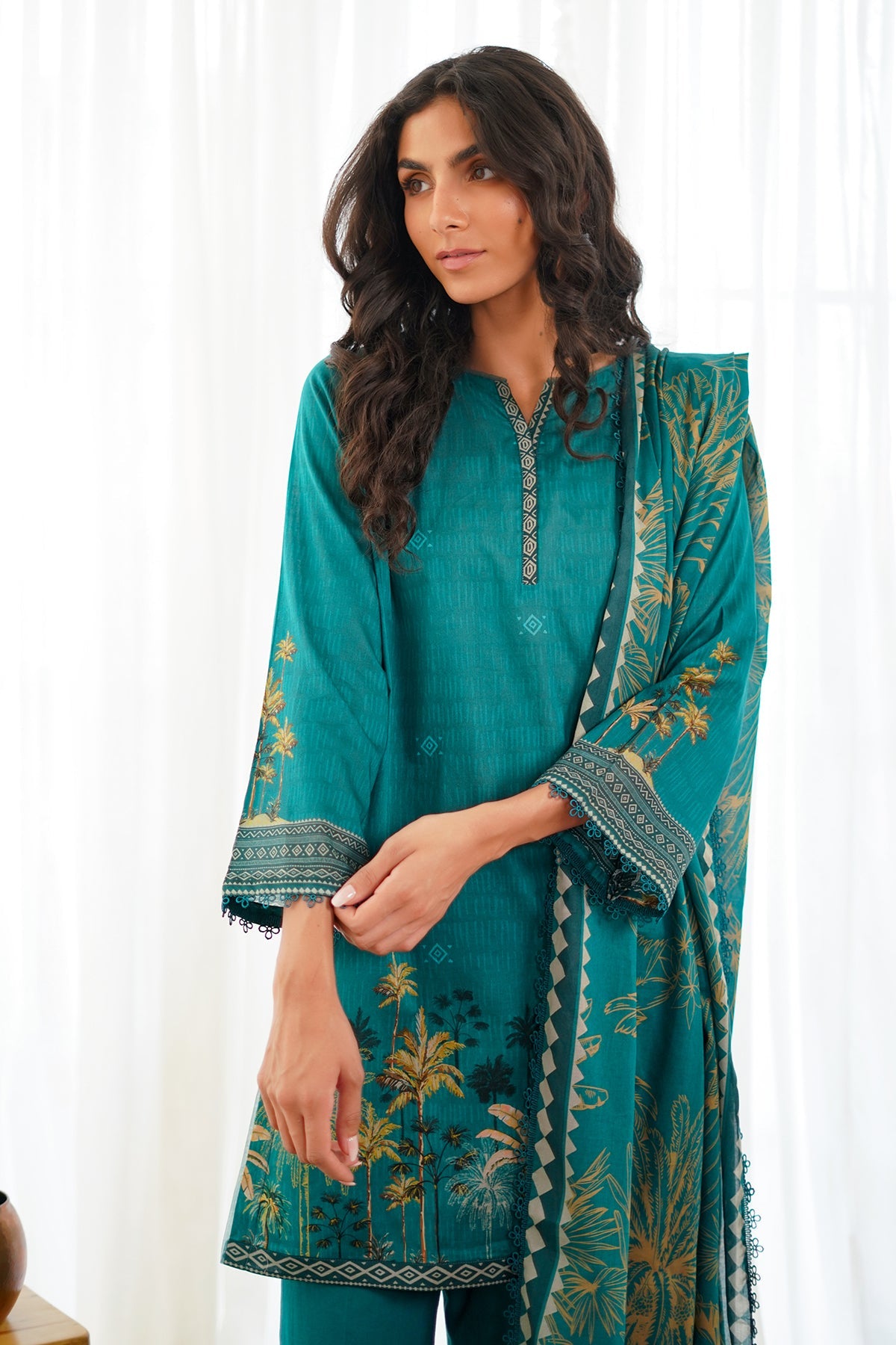Printed Lawn 3 Piece