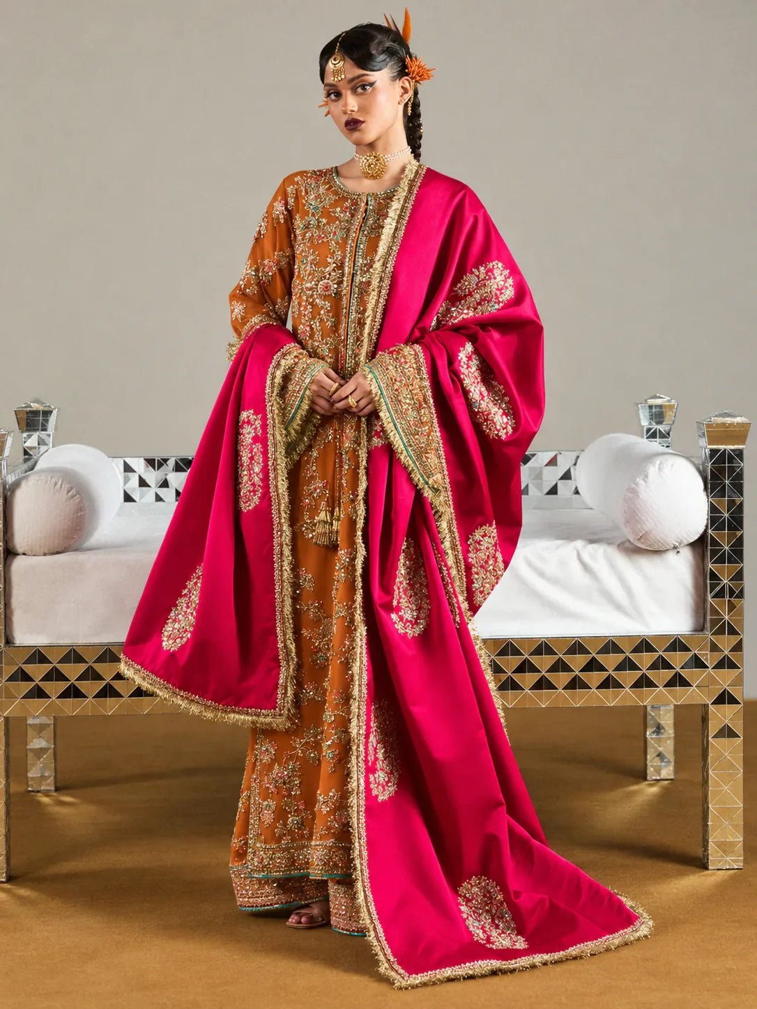 Hussain Rehar – Ruphali (Burnt Orange)