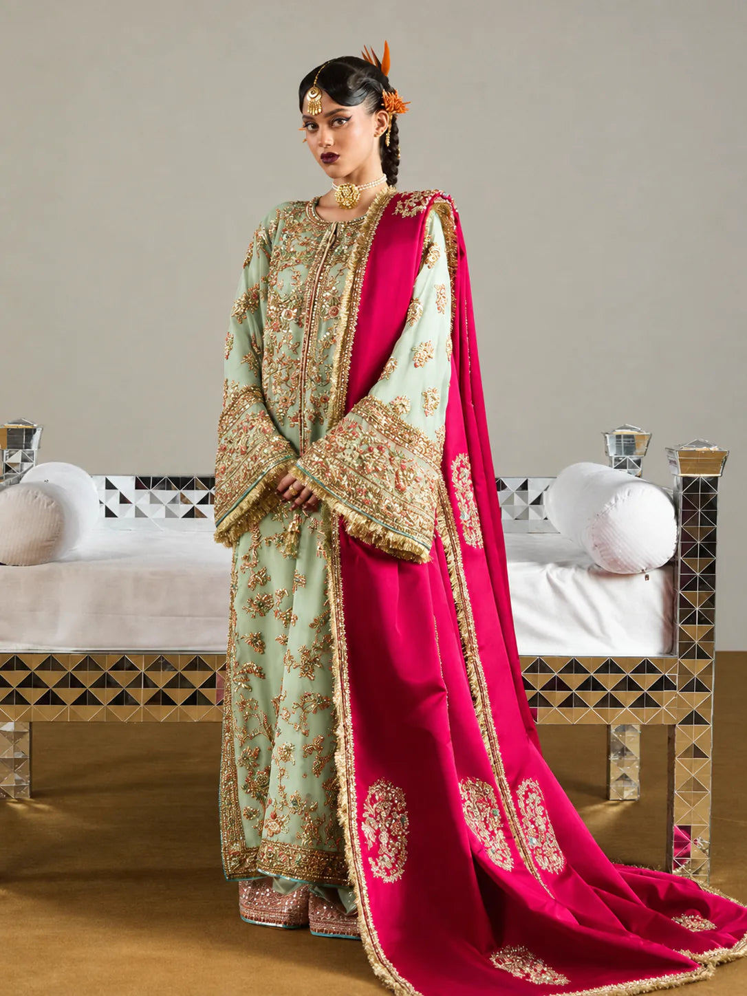Hussain Rehar – Ruphali (Mint Green)