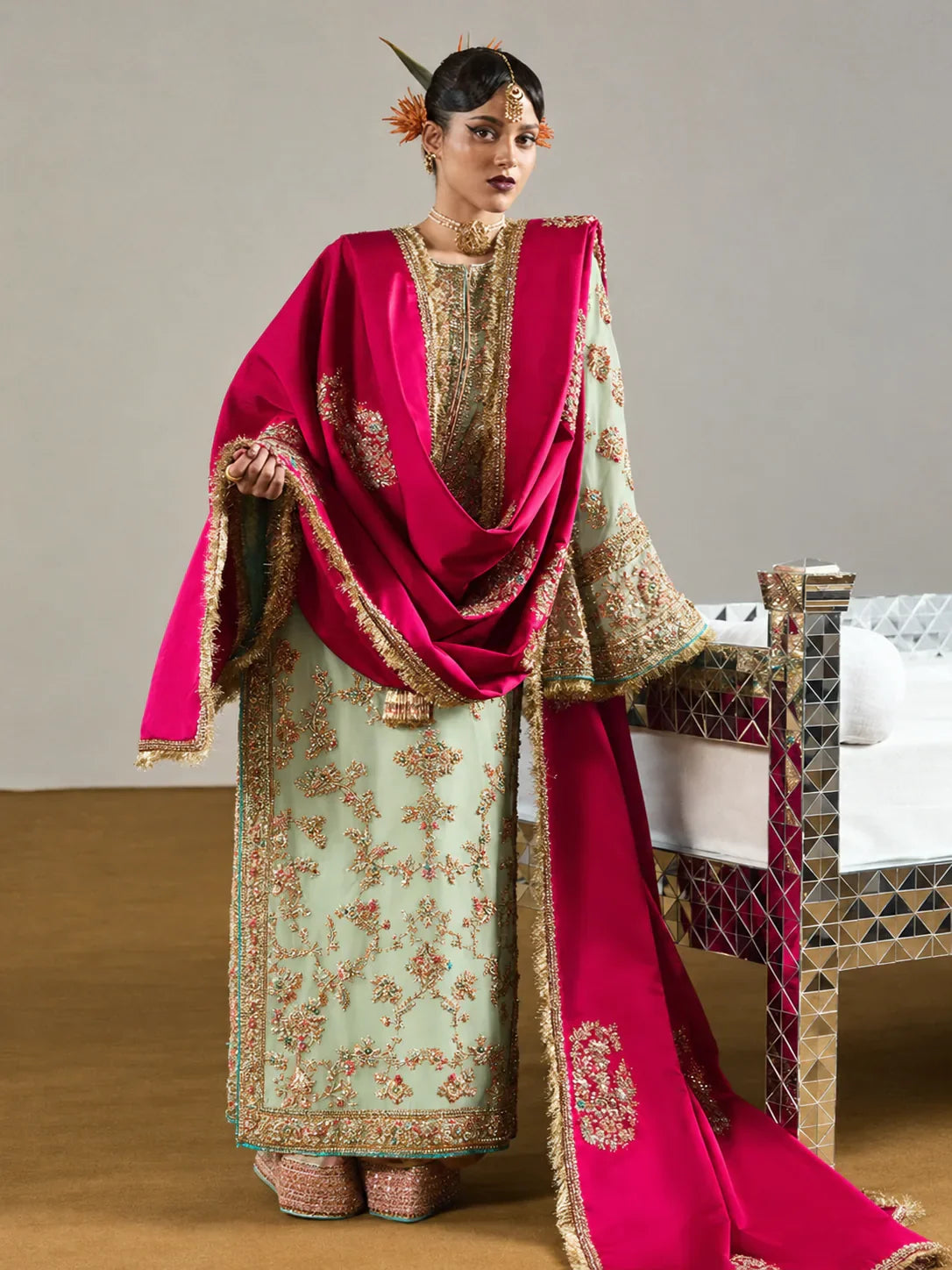 Hussain Rehar – Ruphali (Mint Green)