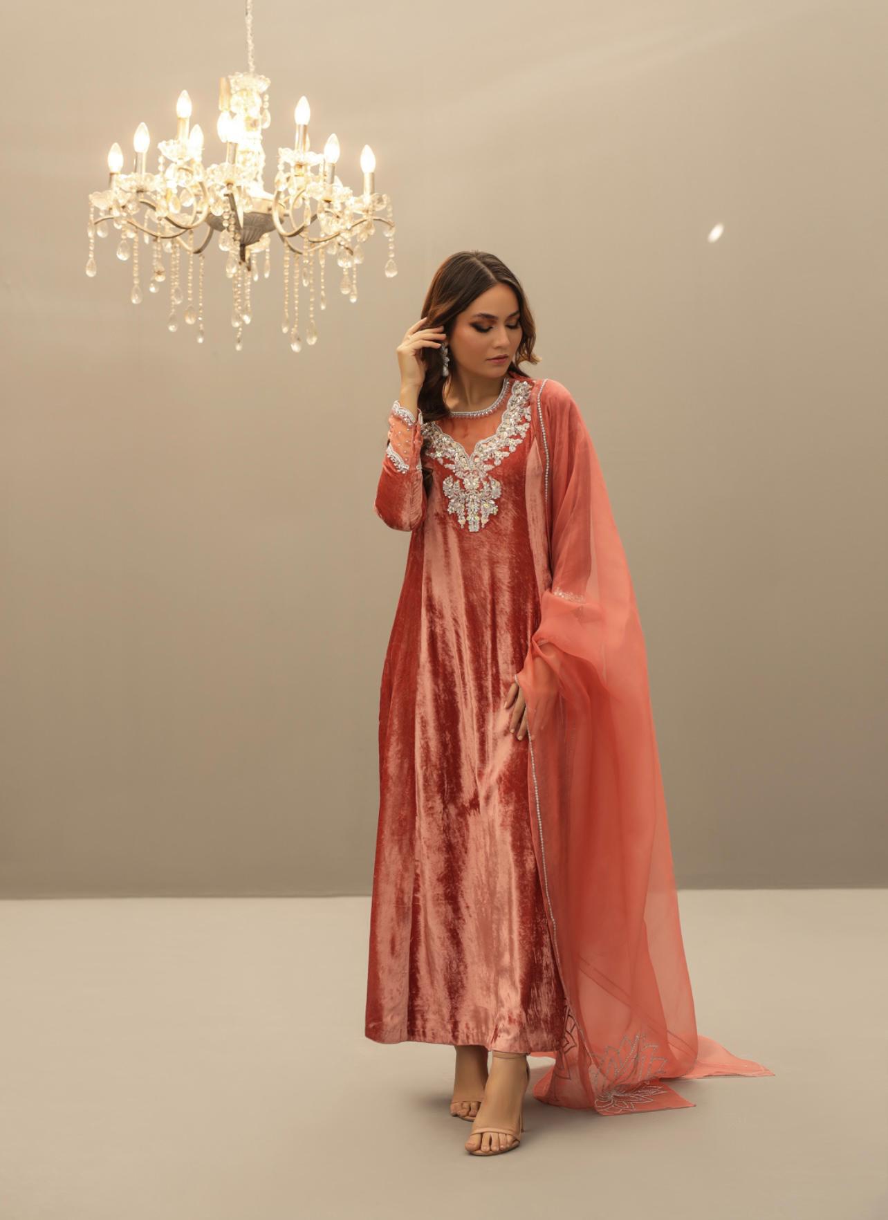 Vanya Velvet Luxe by Alizay Saad