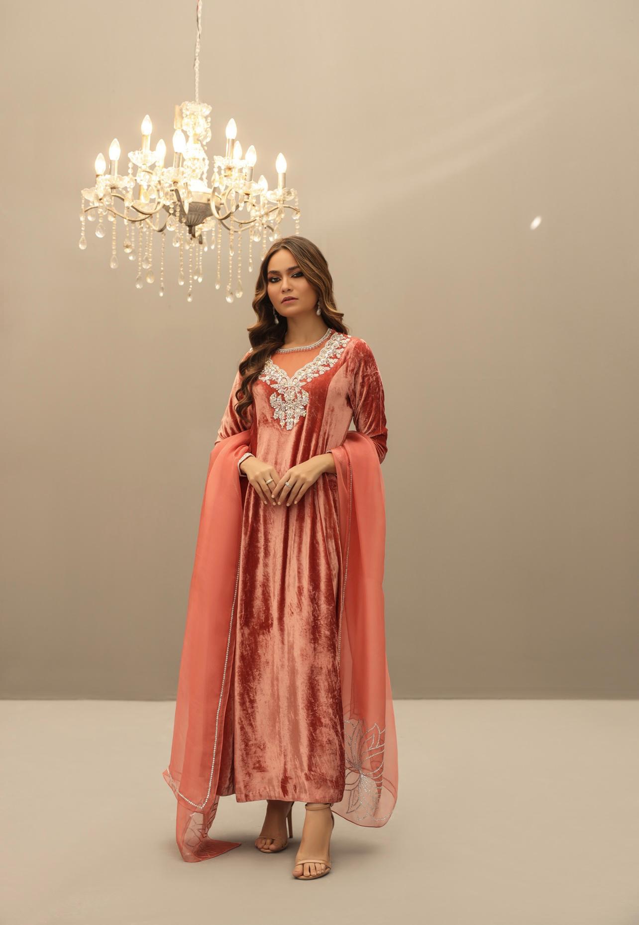 Vanya Velvet Luxe by Alizay Saad