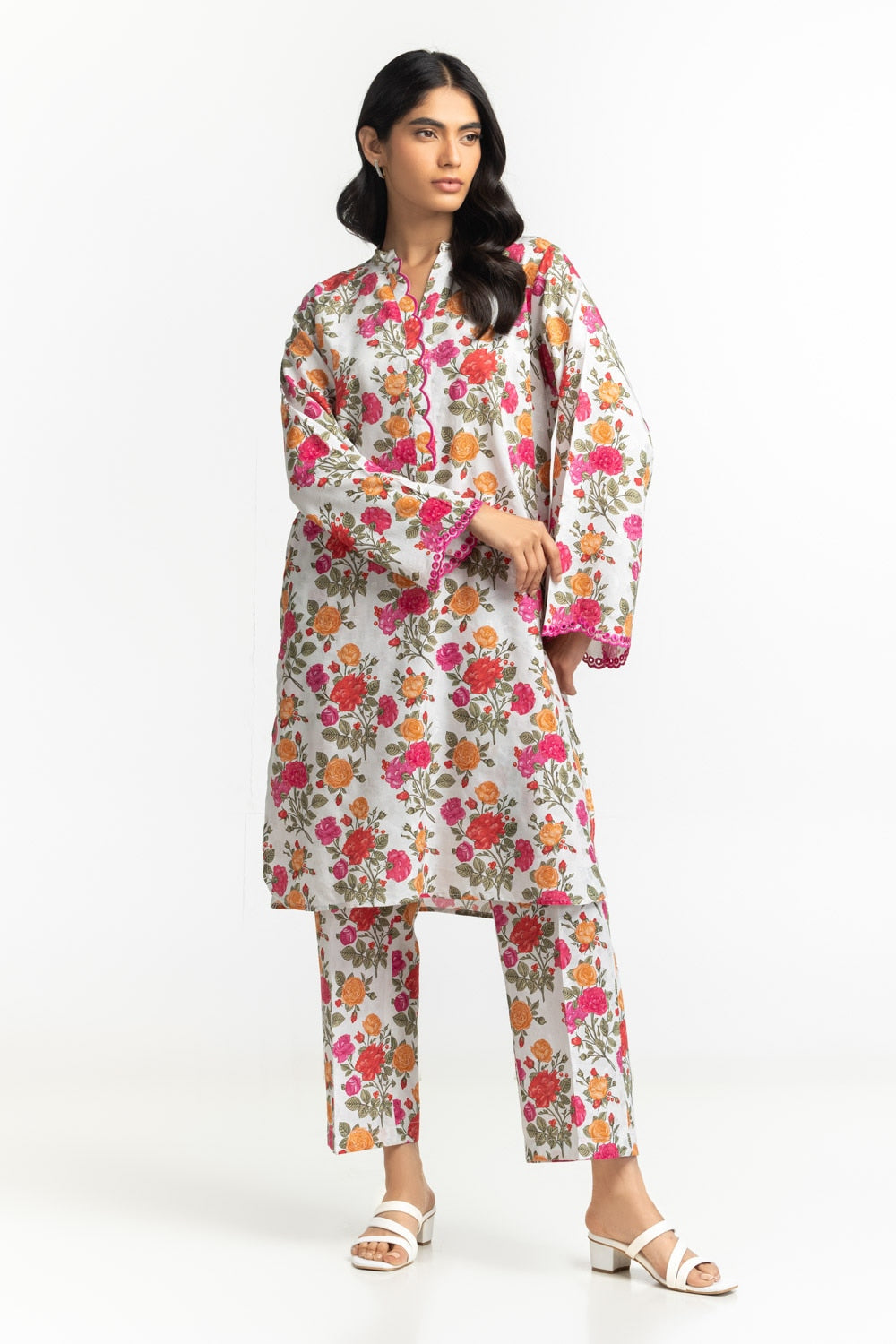 Viscose Jacquard Printed Co-Ord Set