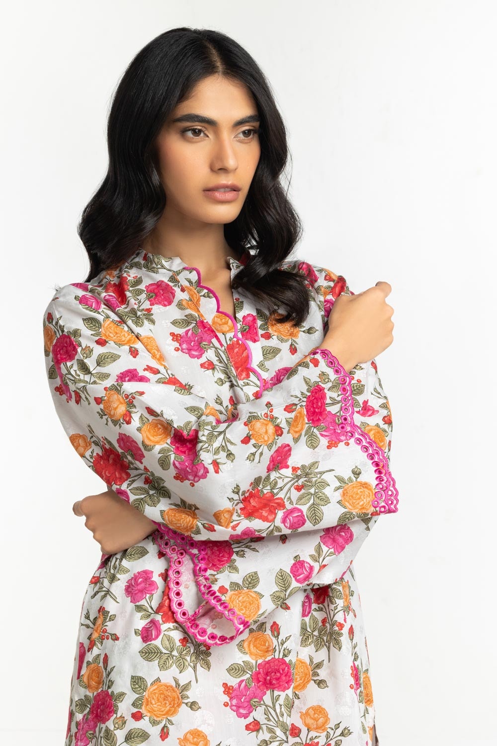 Viscose Jacquard Printed Co-Ord Set