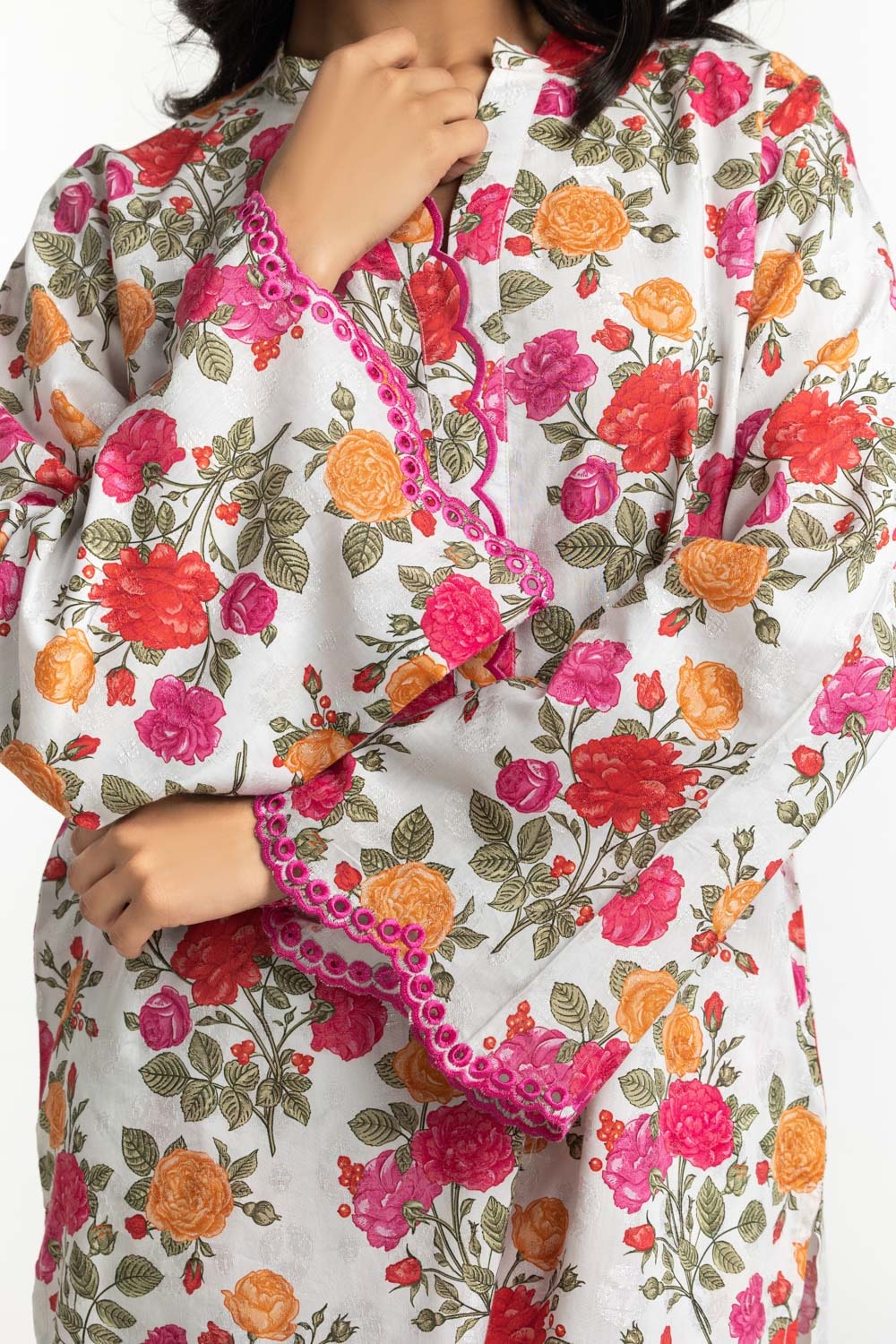 Viscose Jacquard Printed Co-Ord Set