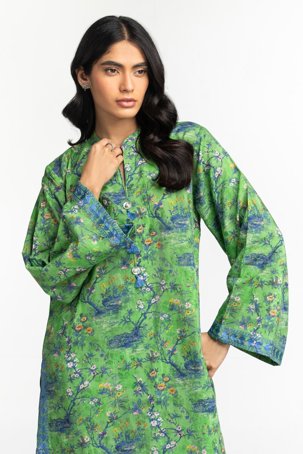 Viscose Jacquard Printed Co-Ord Set
