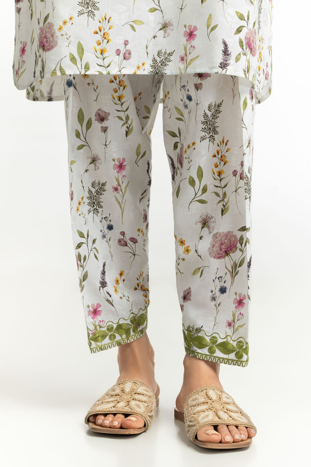 Viscose Jacquard Printed Co-Ord Set