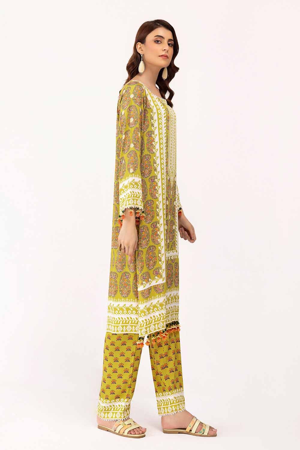 Embroidered Khaddar Shalwar