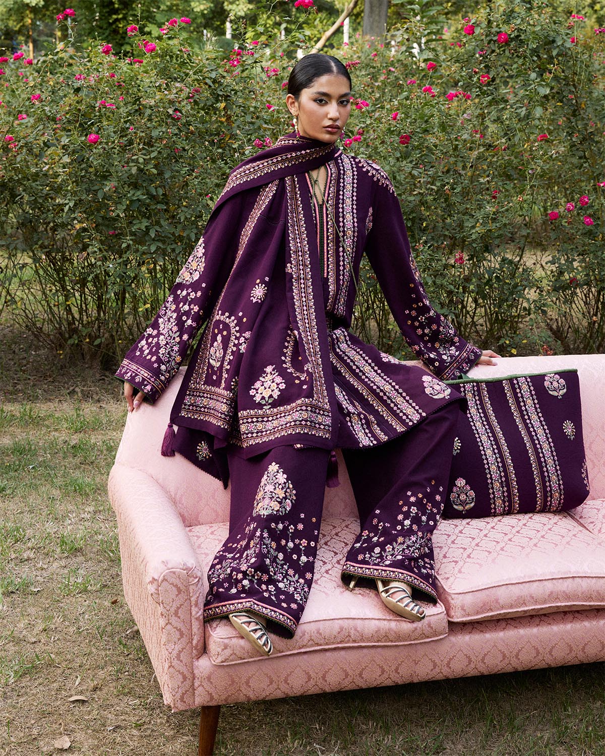 Unstitched Silk Net -  SN-106