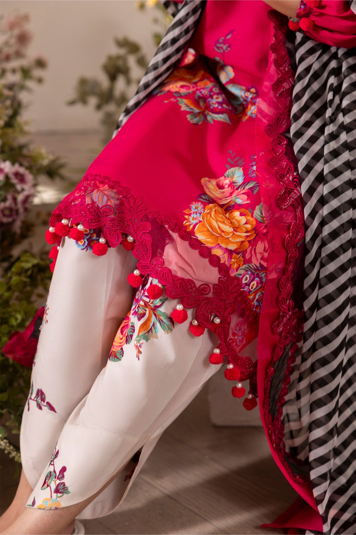 3-PC Unstitched Embroidered Lawn Collection CH6-10