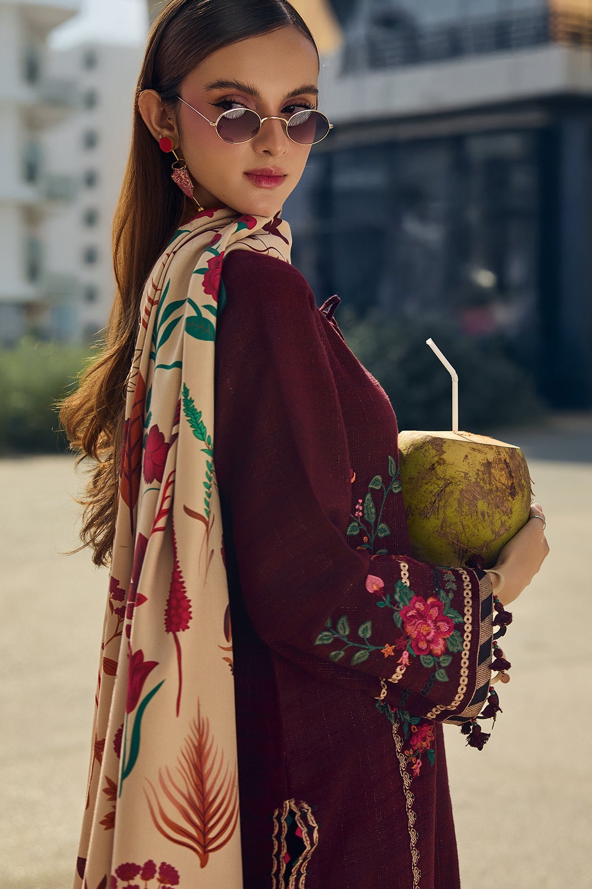 3-pc Unstitched Wool Shawl Collection PSW5-10