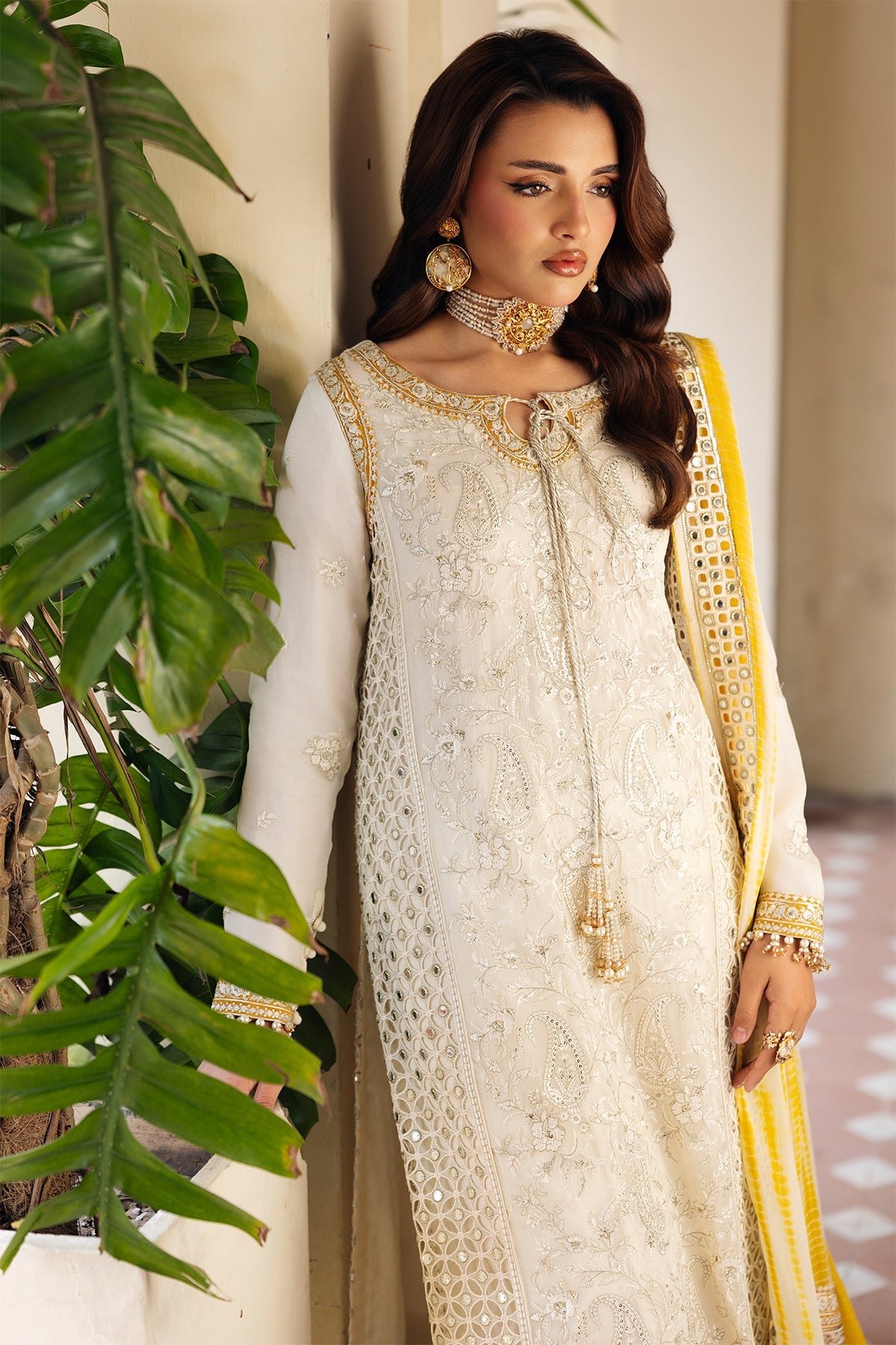 3-PC Unstitched Luxury Collection CCE6-02
