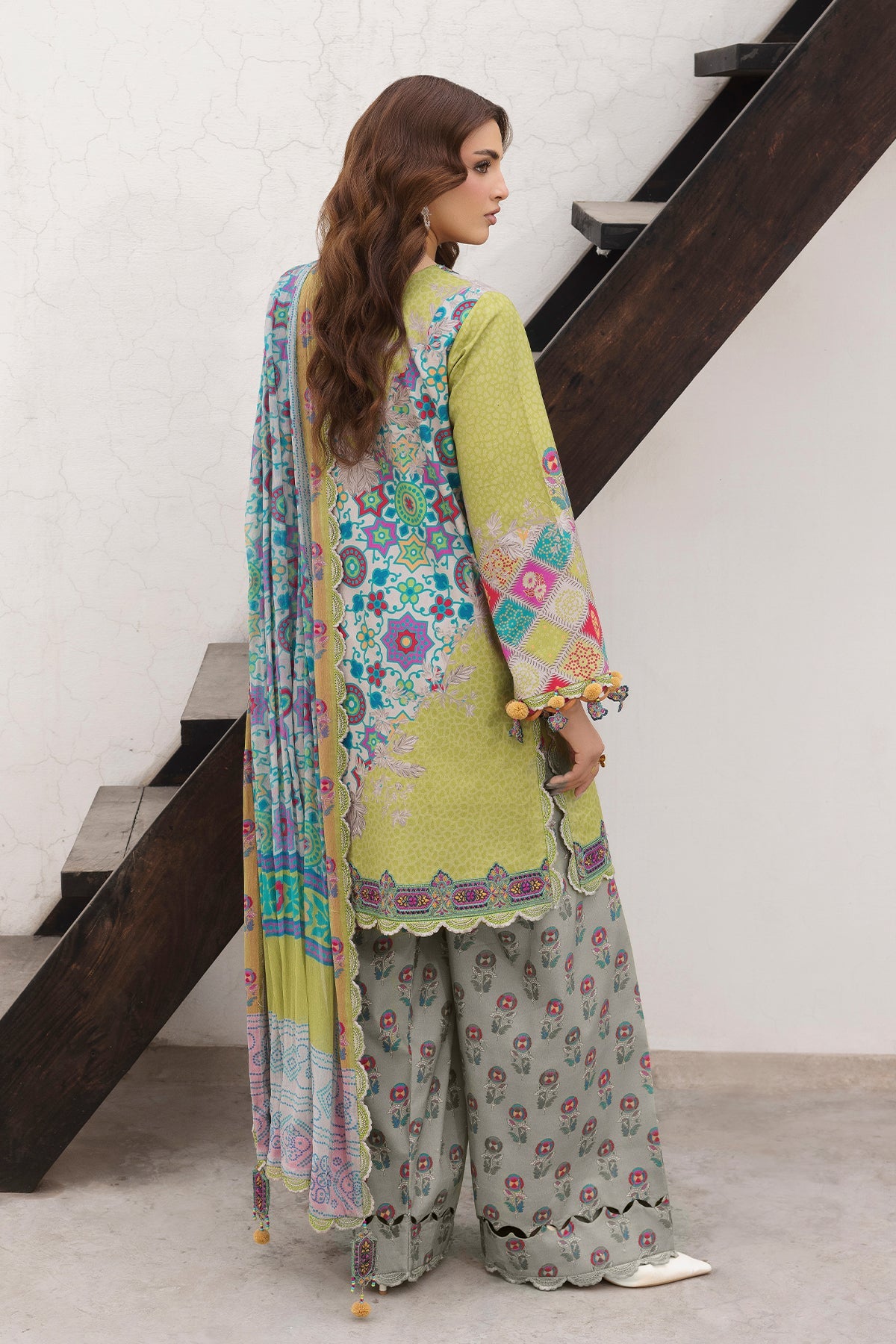 3-PC Unstitched Lawn Collection CAD6-10
