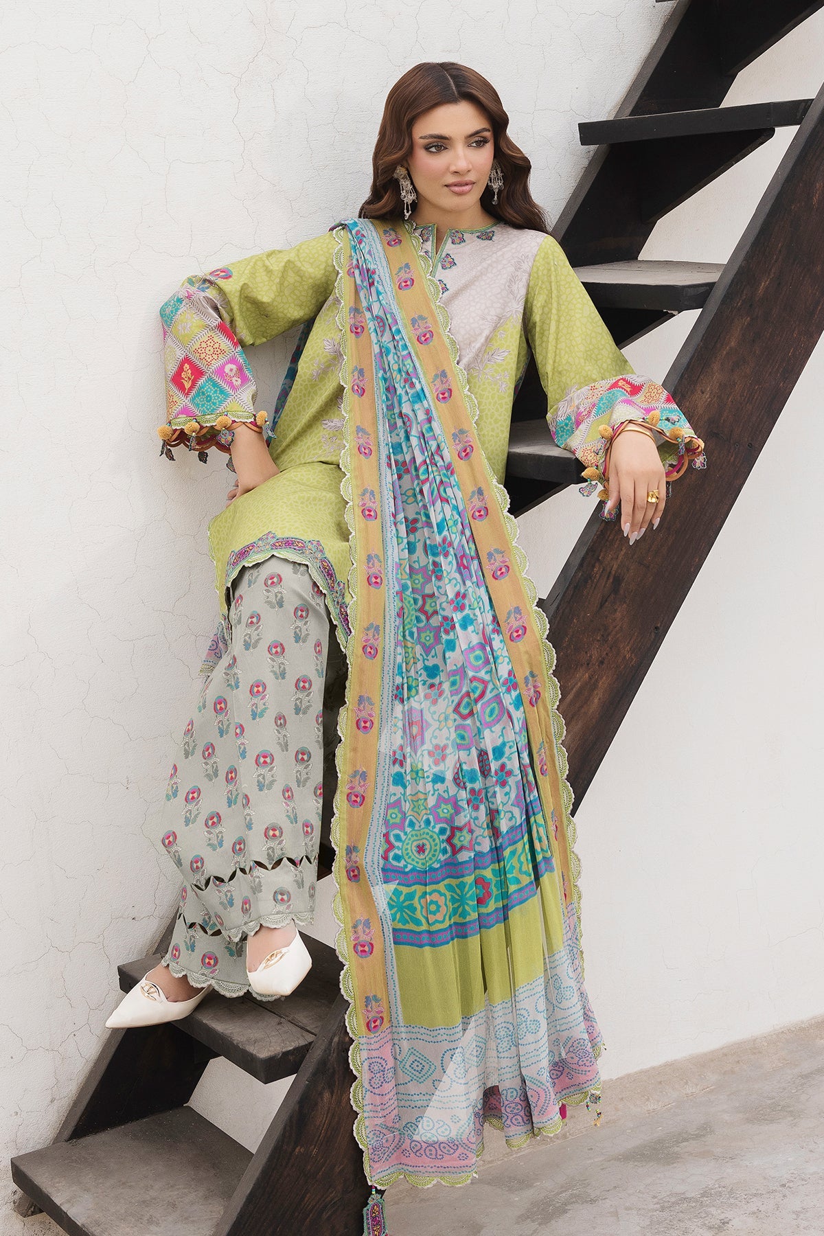 3-PC Unstitched Lawn Collection CAD6-10