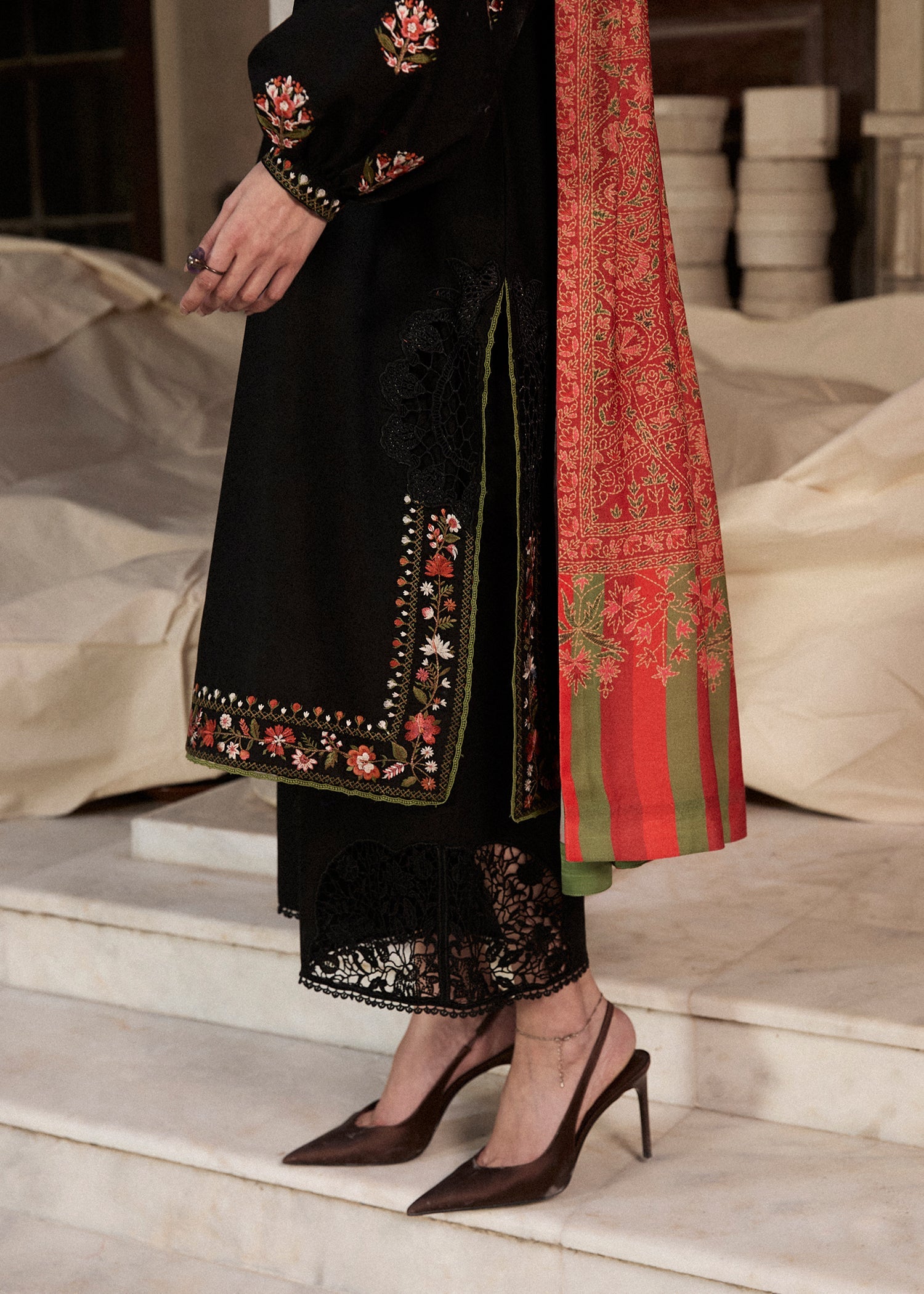 SIYAH - Dupatta - Mix & Match