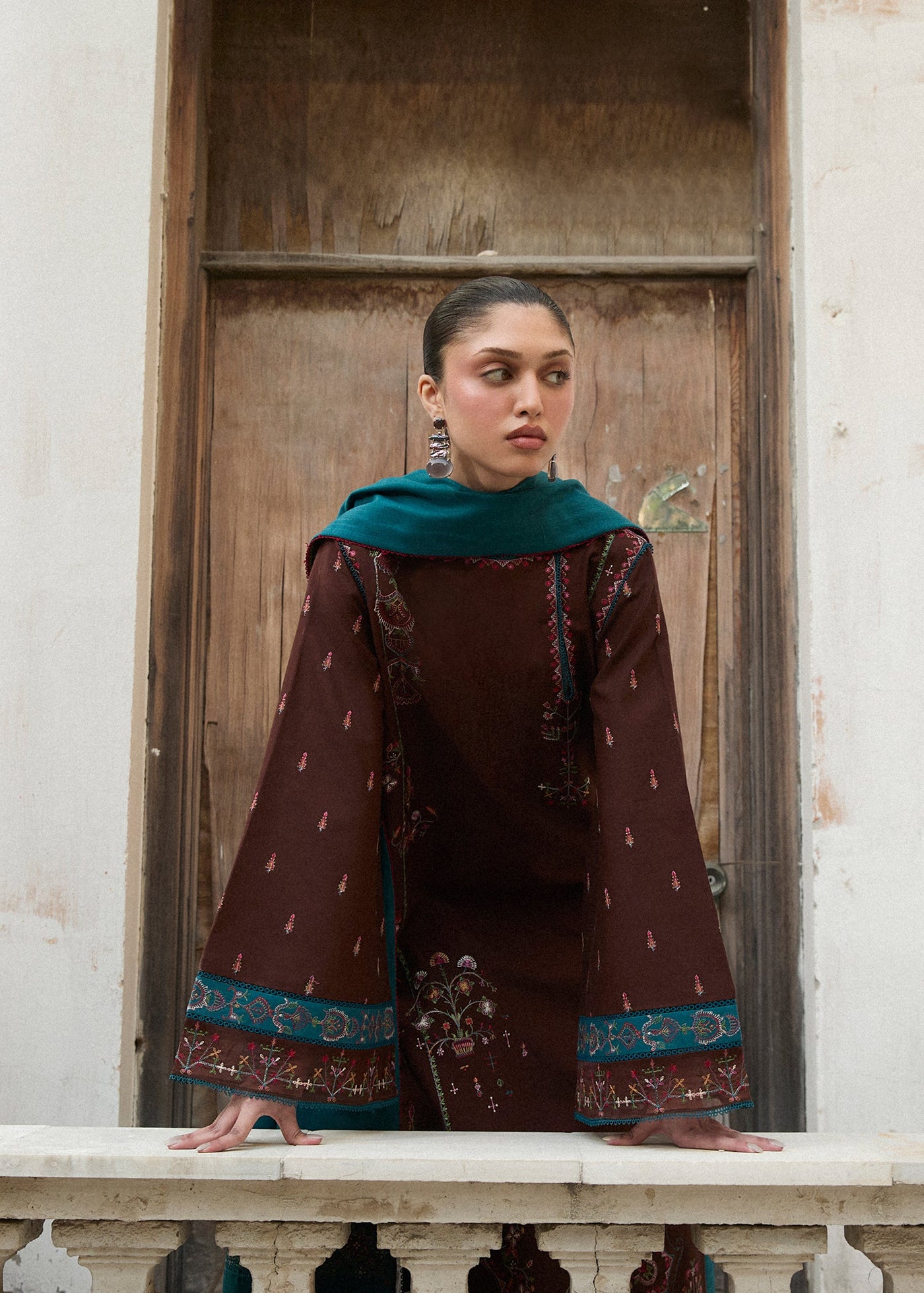 Mocha - Dupatta - Mix & Match