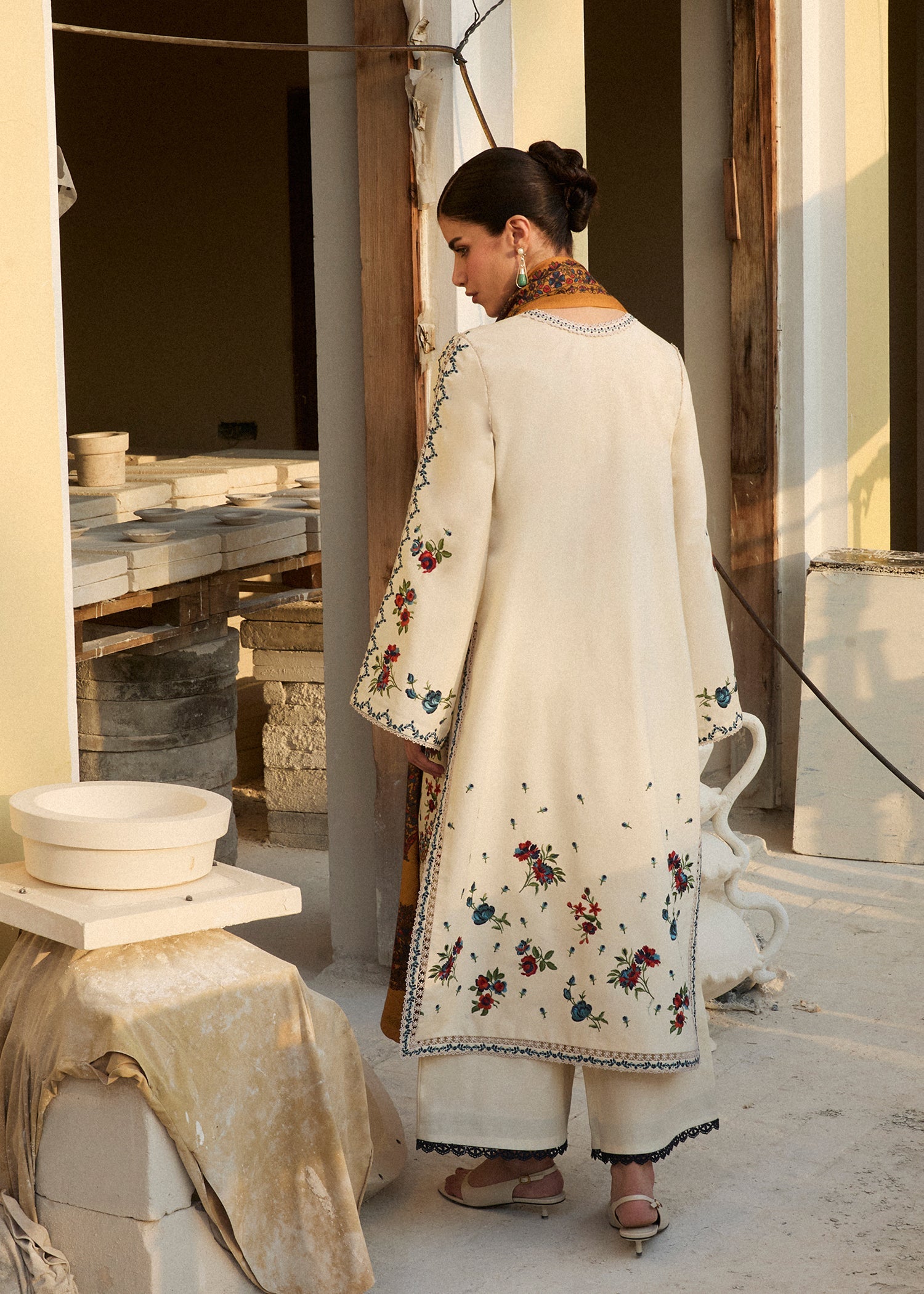 Solid Cambric Culottes