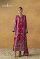 AJULN-21 Embroidered Chiffon Unstitched 3 Pcs