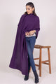 Dyed Knitted Shawl