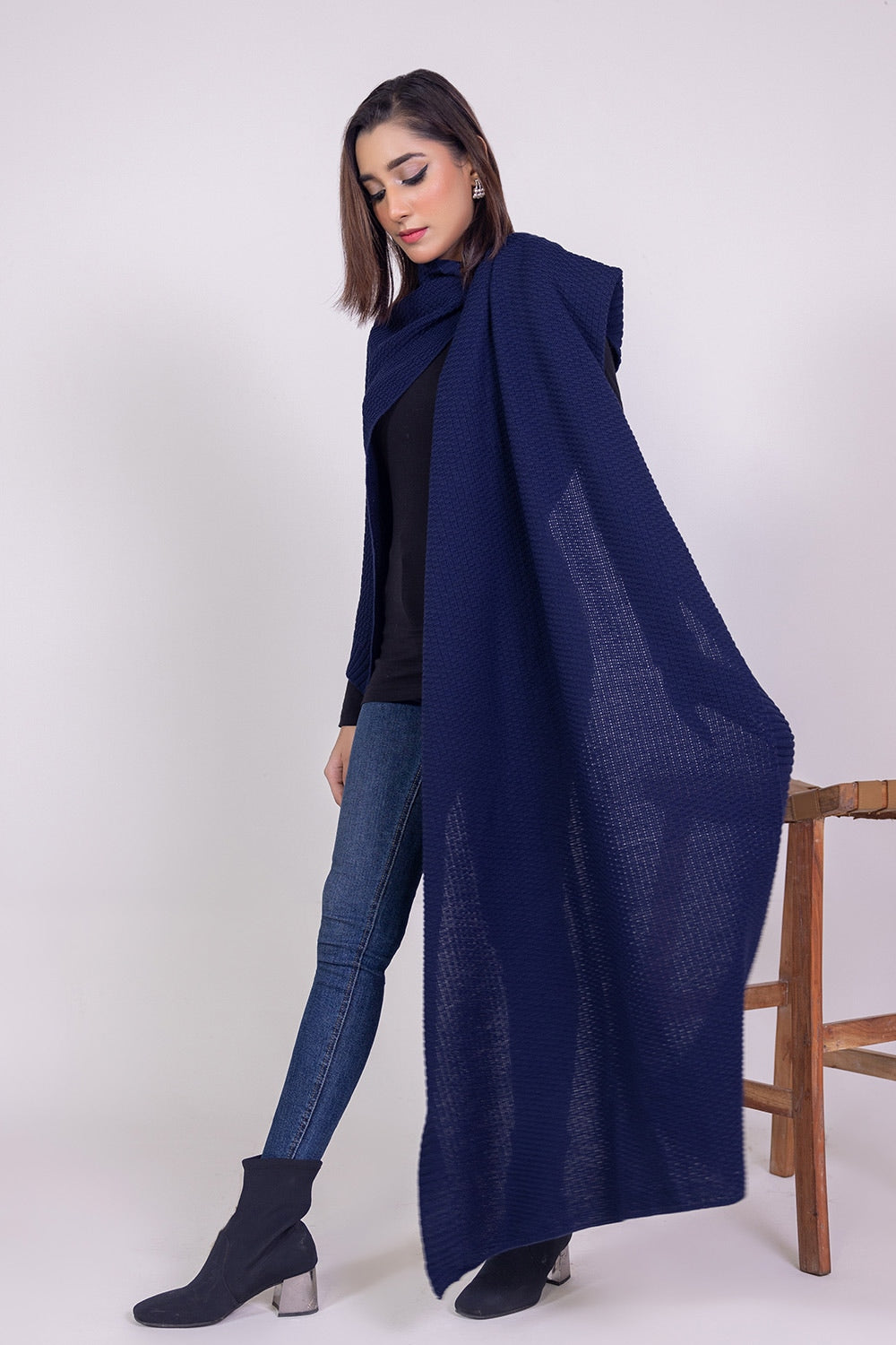 Dyed Knitted Shawl