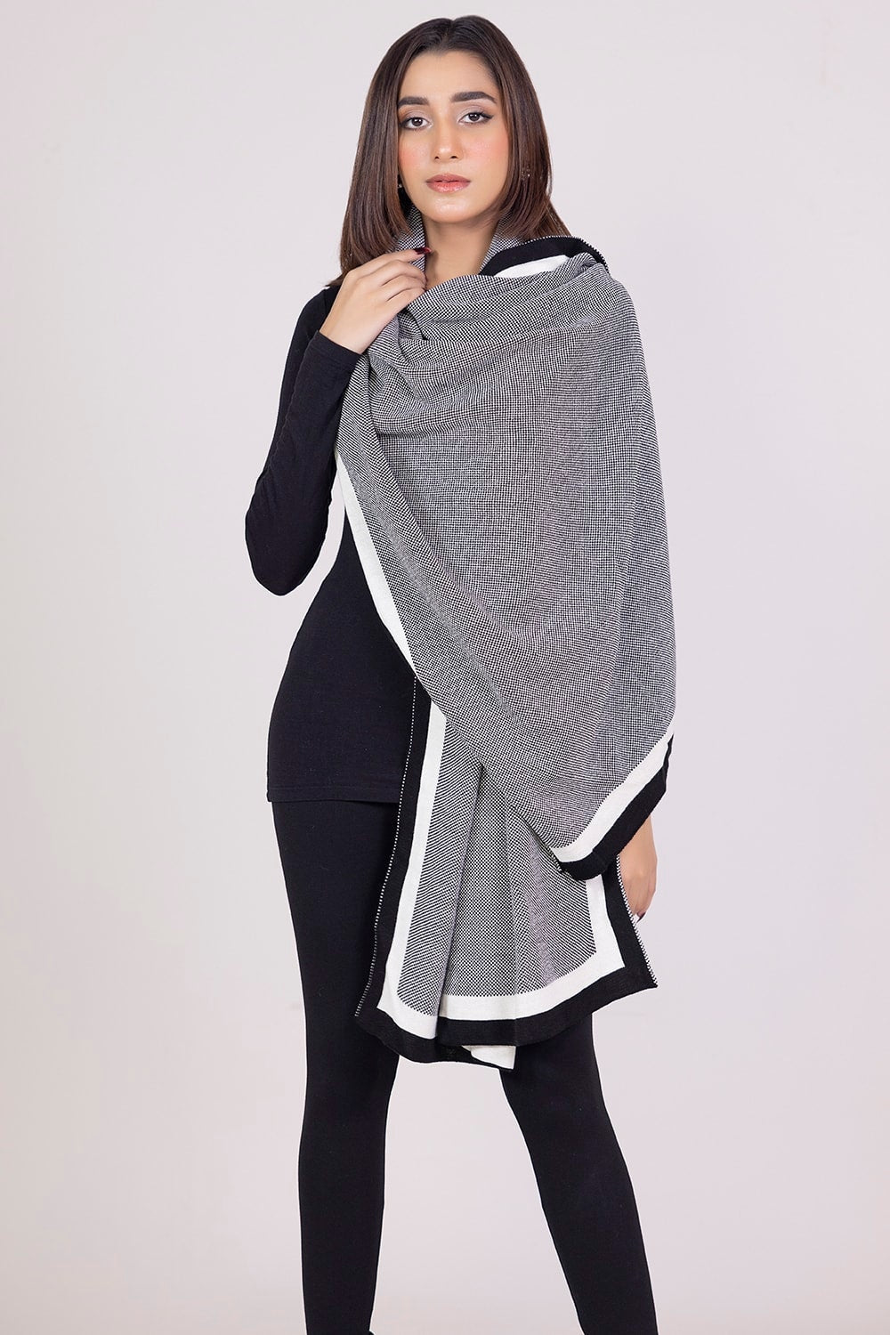 Waffle Shawl