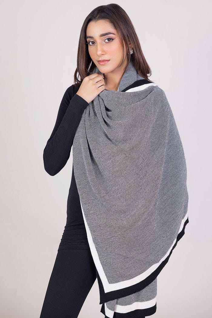 Waffle Shawl