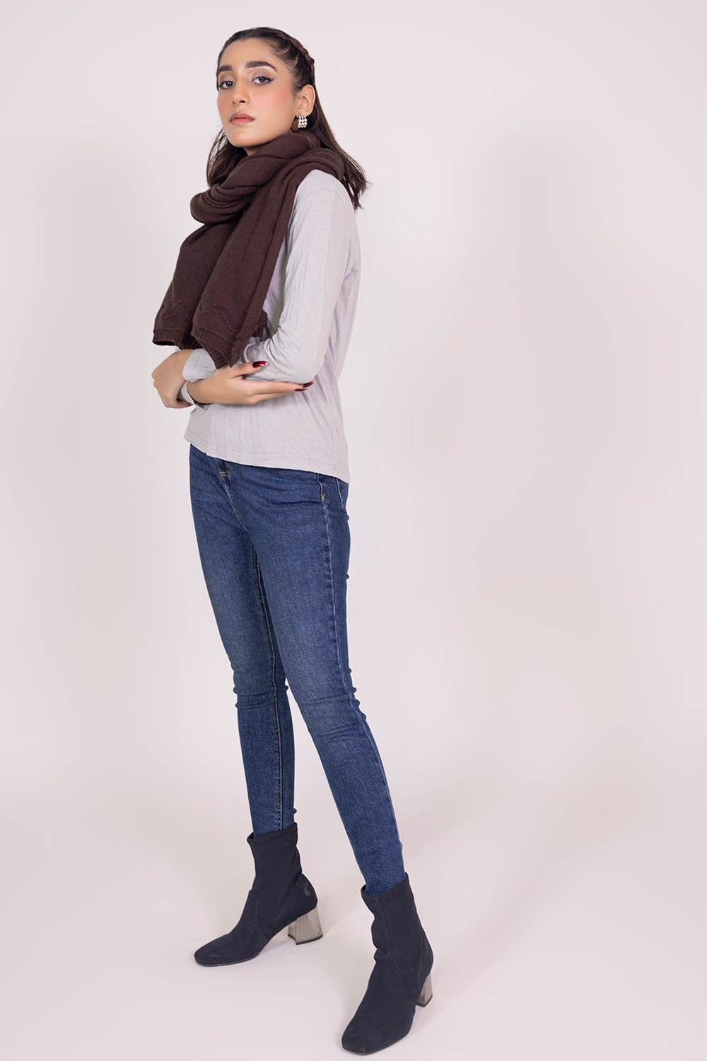 Crochet Knit Shawl
