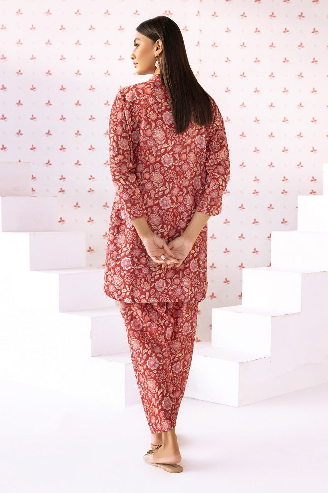 Ayudia Khaddar Printed Shirt And Trouser