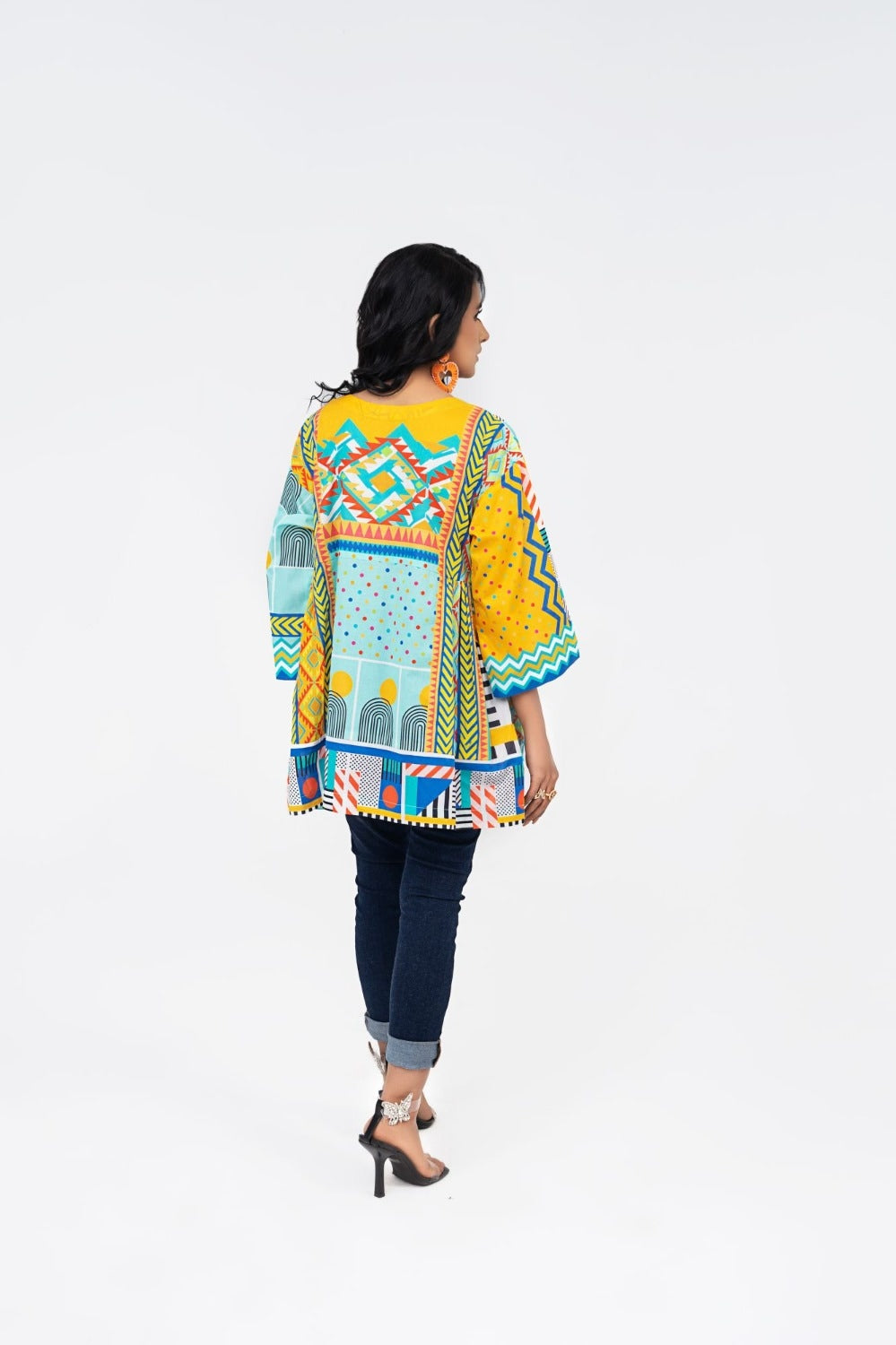 Cambric Digital Printed Shirt