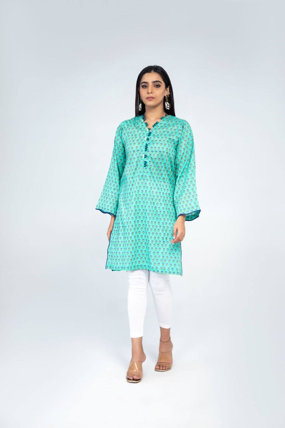 Cambric Digital Printed Shirt
