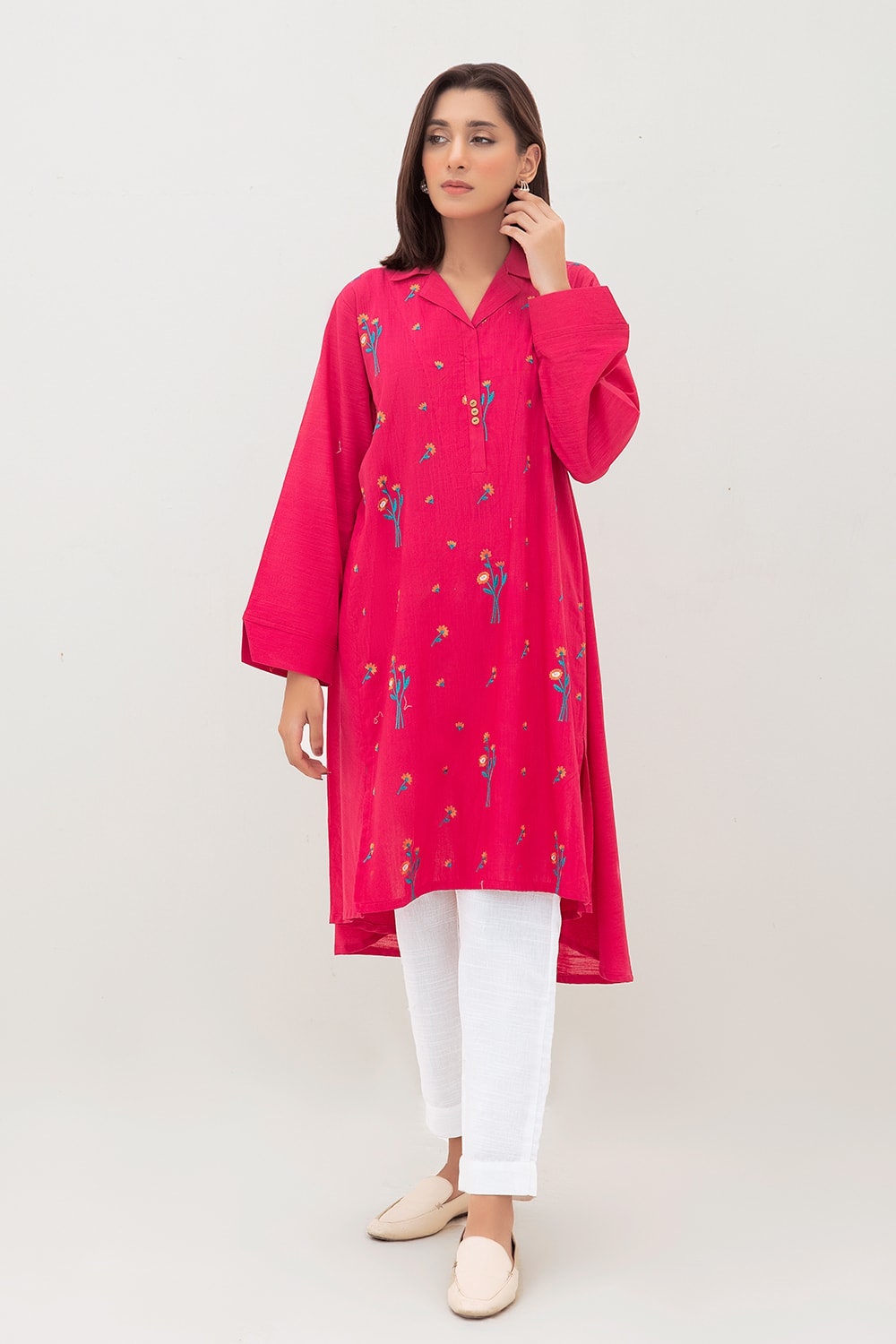 Needle Craft Embroidered Shirt