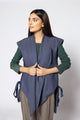 Dyed Denim Shirt And Trouser