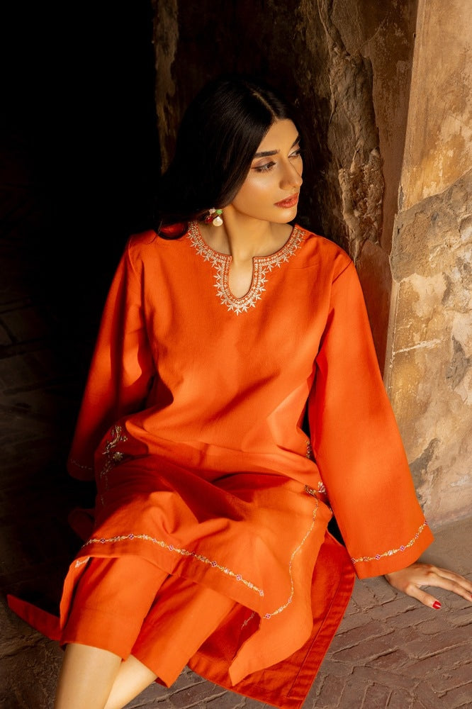 Danedar Embroidered Co-Ord Set